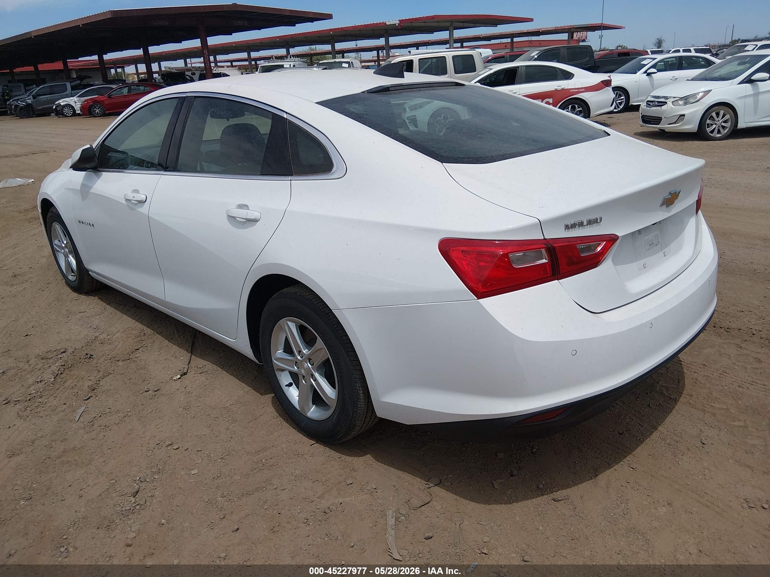 2024 Chevrolet Malibu Fwd 1fl Белый vin: 1G1ZC5STXRF175295