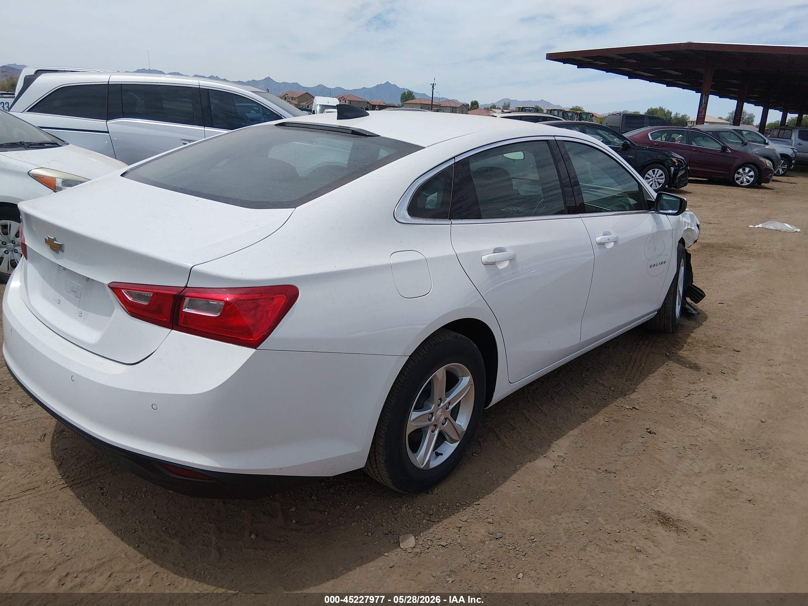 2024 Chevrolet Malibu Fwd 1fl Белый vin: 1G1ZC5STXRF175295
