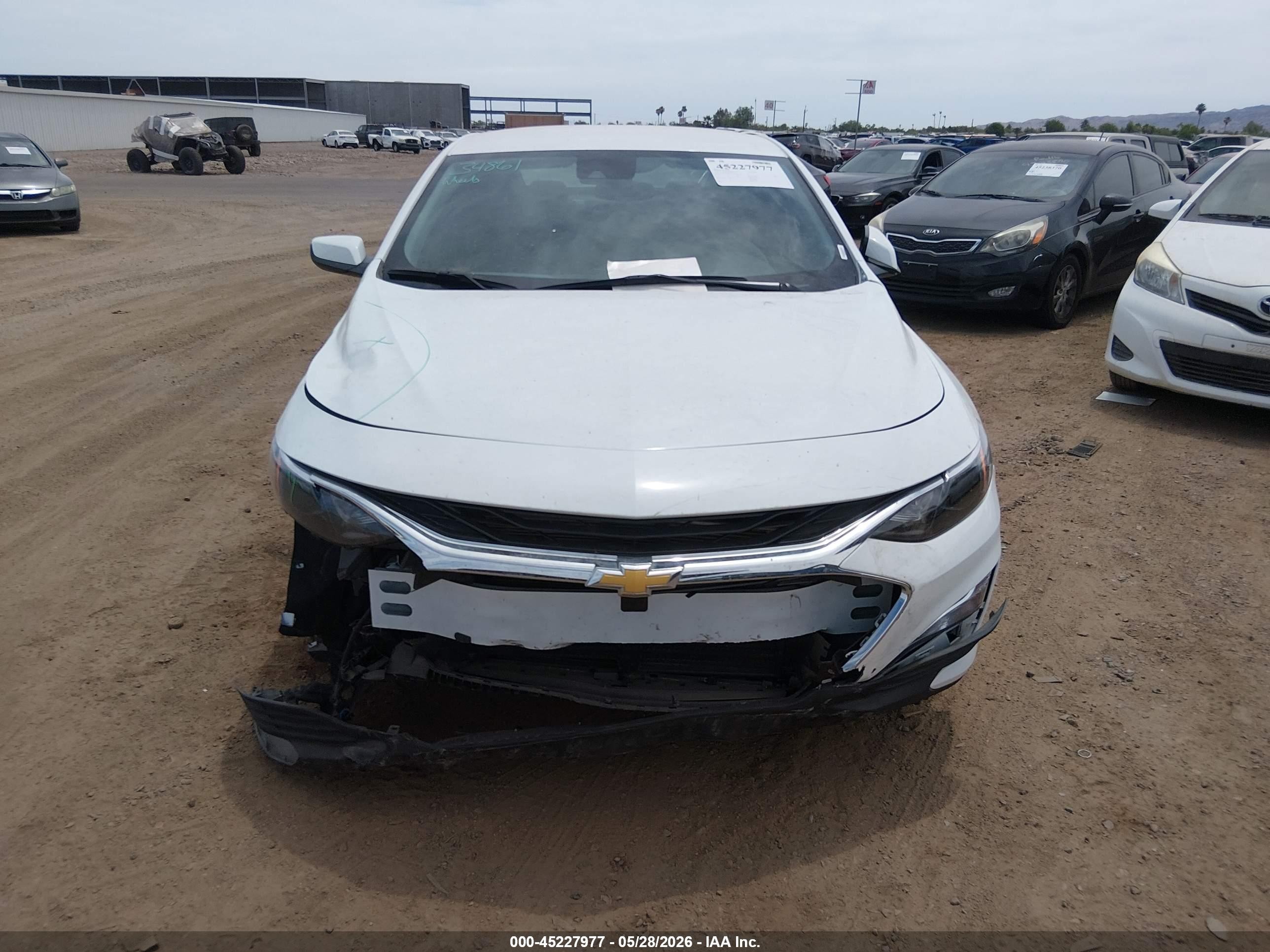 2024 Chevrolet Malibu Fwd 1fl Белый vin: 1G1ZC5STXRF175295