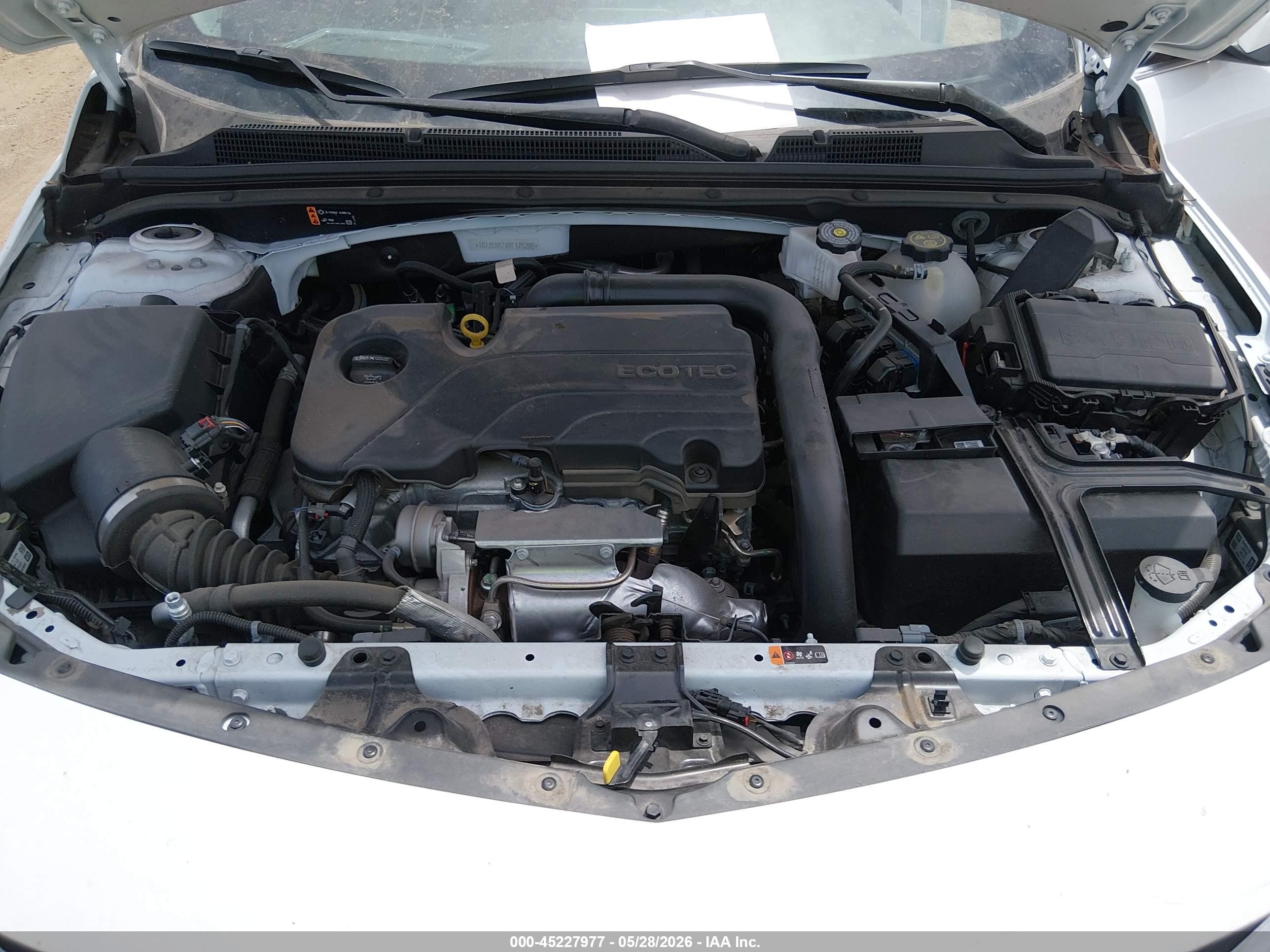 2024 Chevrolet Malibu Fwd 1fl Белый vin: 1G1ZC5STXRF175295