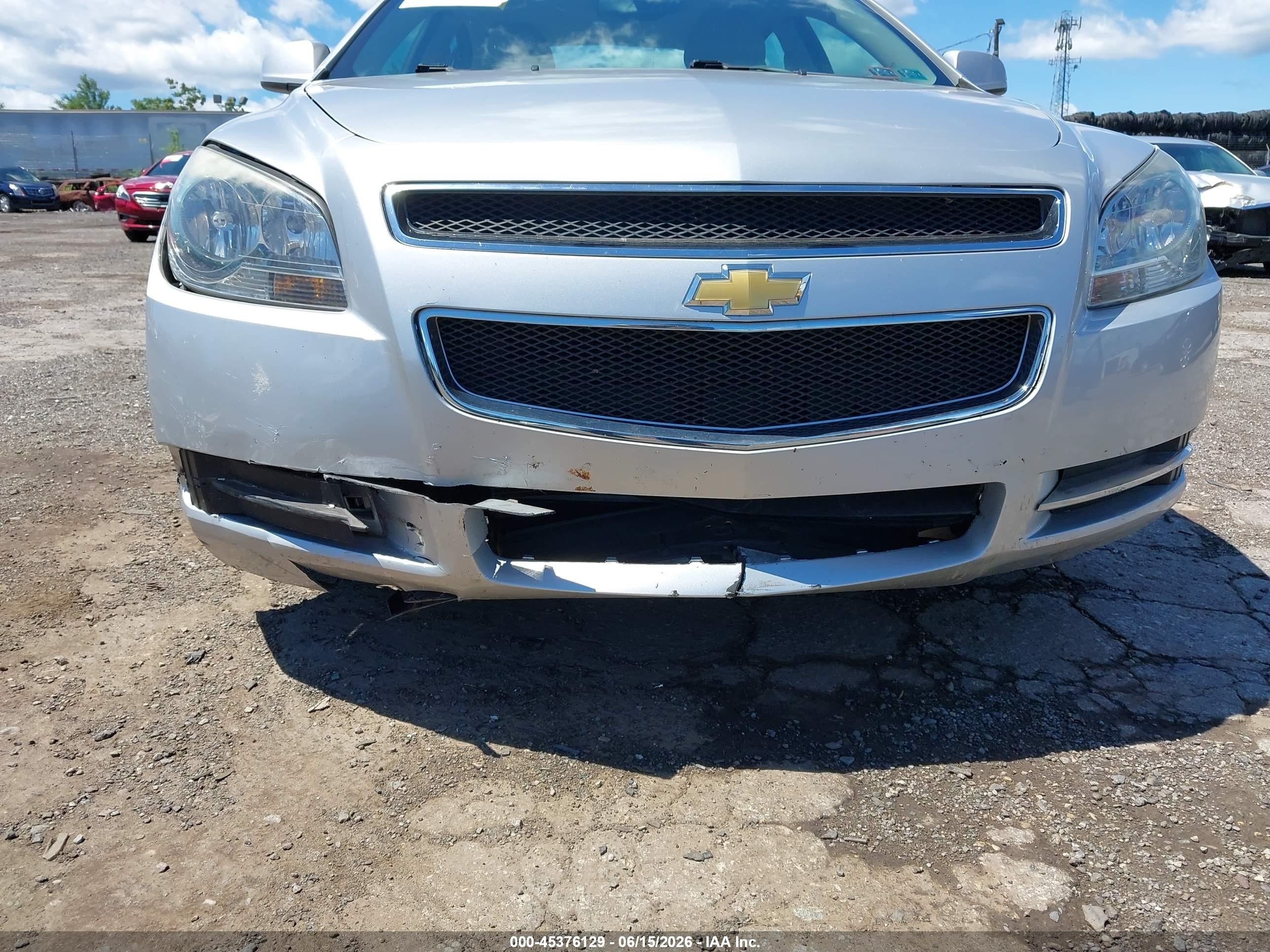 2012 Chevrolet Malibu 2lt Silver vin: 1G1ZD5E00CF101034