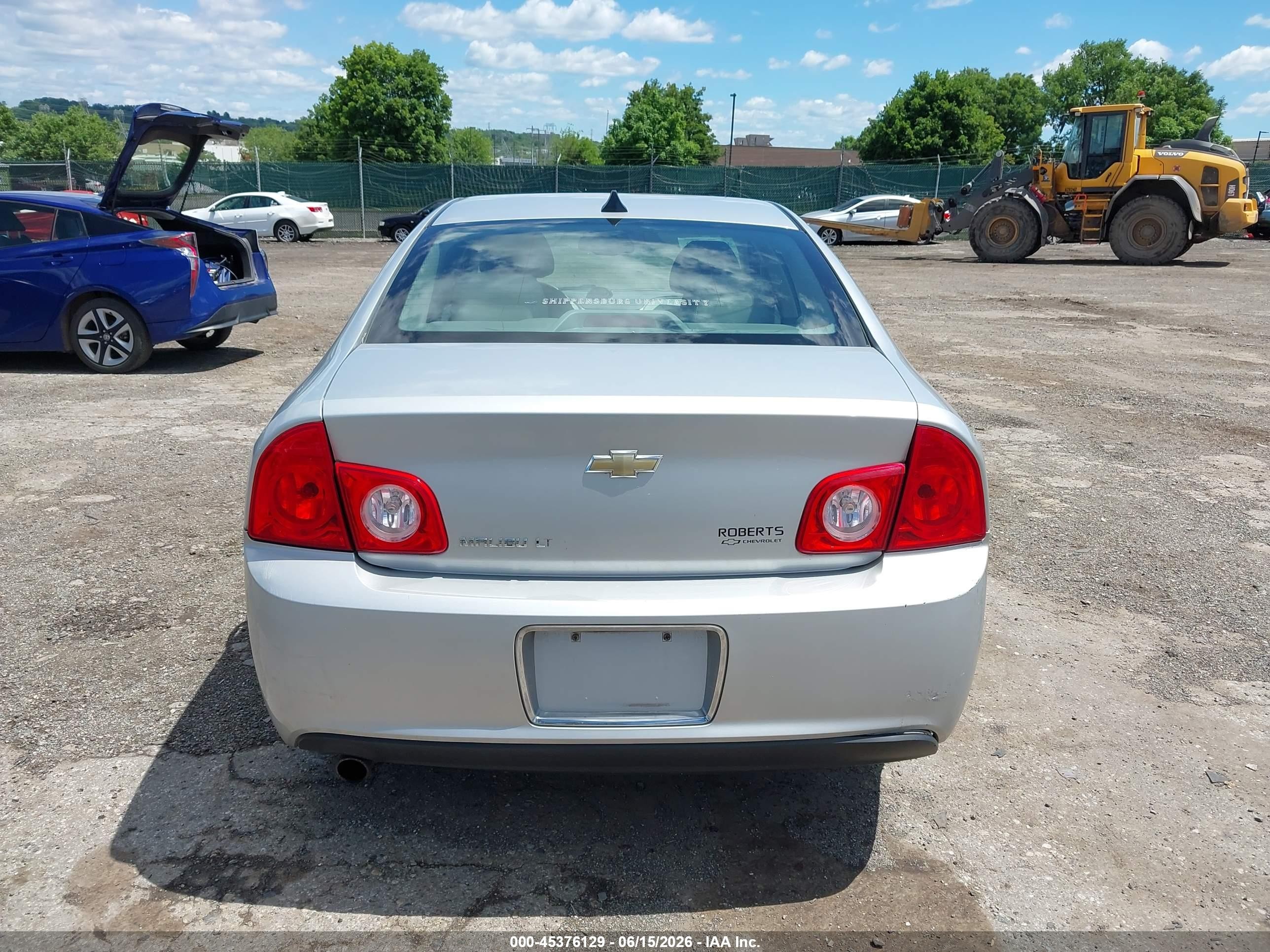 2012 Chevrolet Malibu 2lt Silver vin: 1G1ZD5E00CF101034