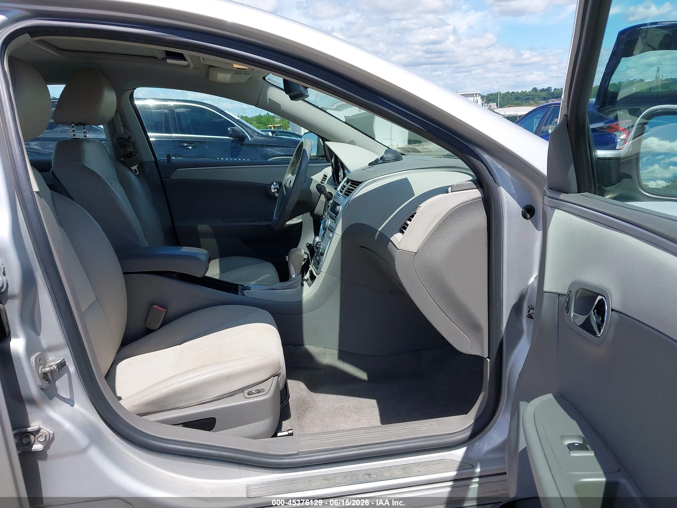 2012 Chevrolet Malibu 2lt Silver vin: 1G1ZD5E00CF101034