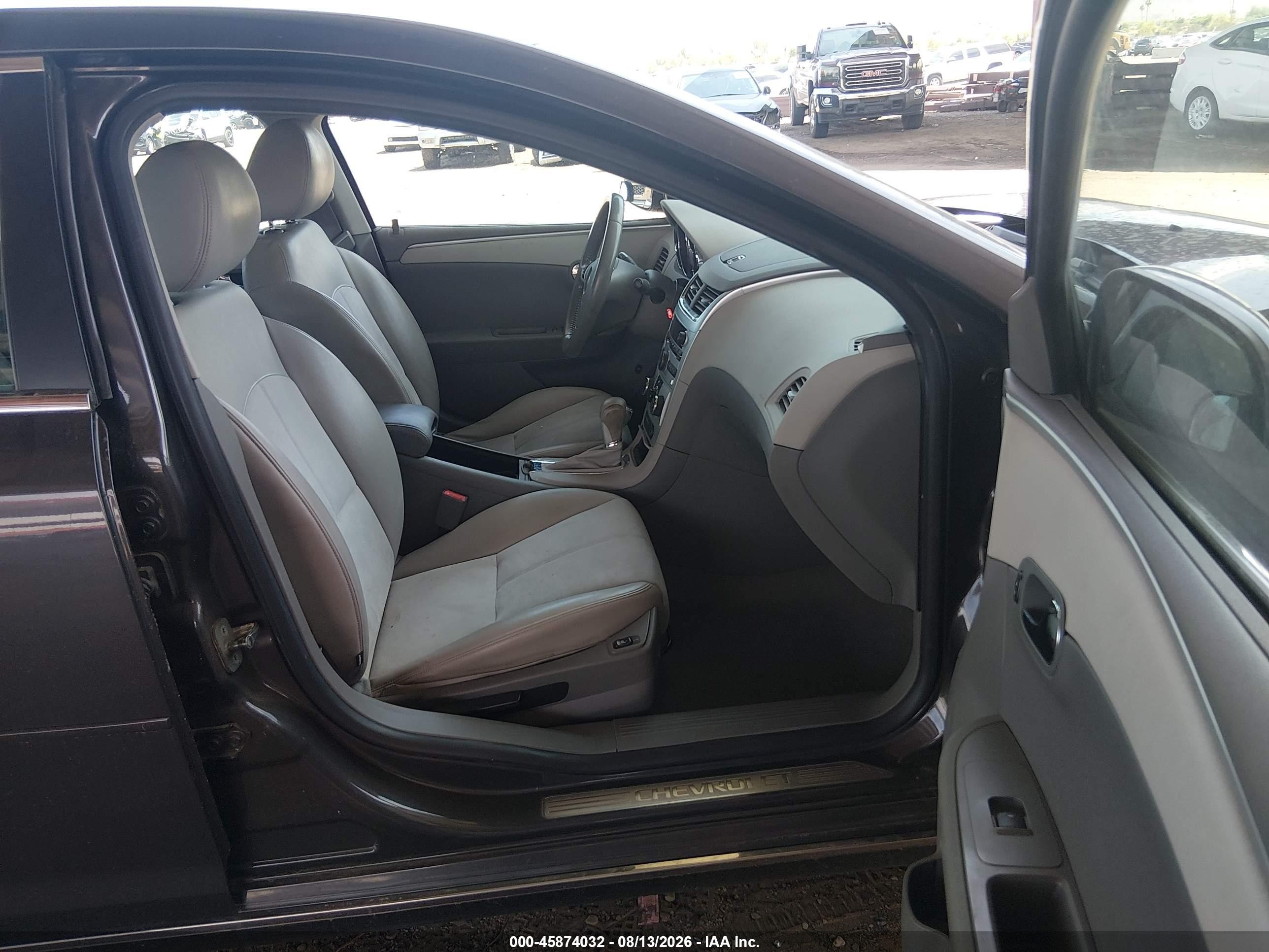 2012 Chevrolet Malibu 2lt Серый vin: 1G1ZD5E00CF340888