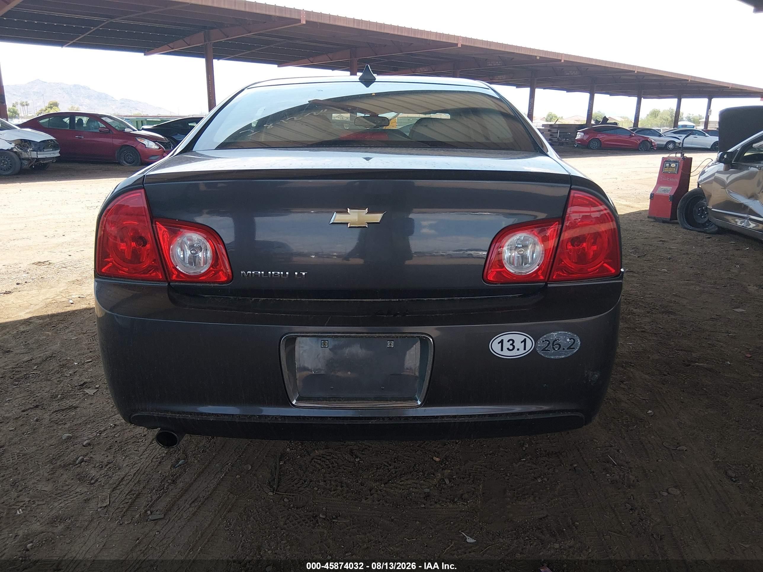 2012 Chevrolet Malibu 2lt Серый vin: 1G1ZD5E00CF340888