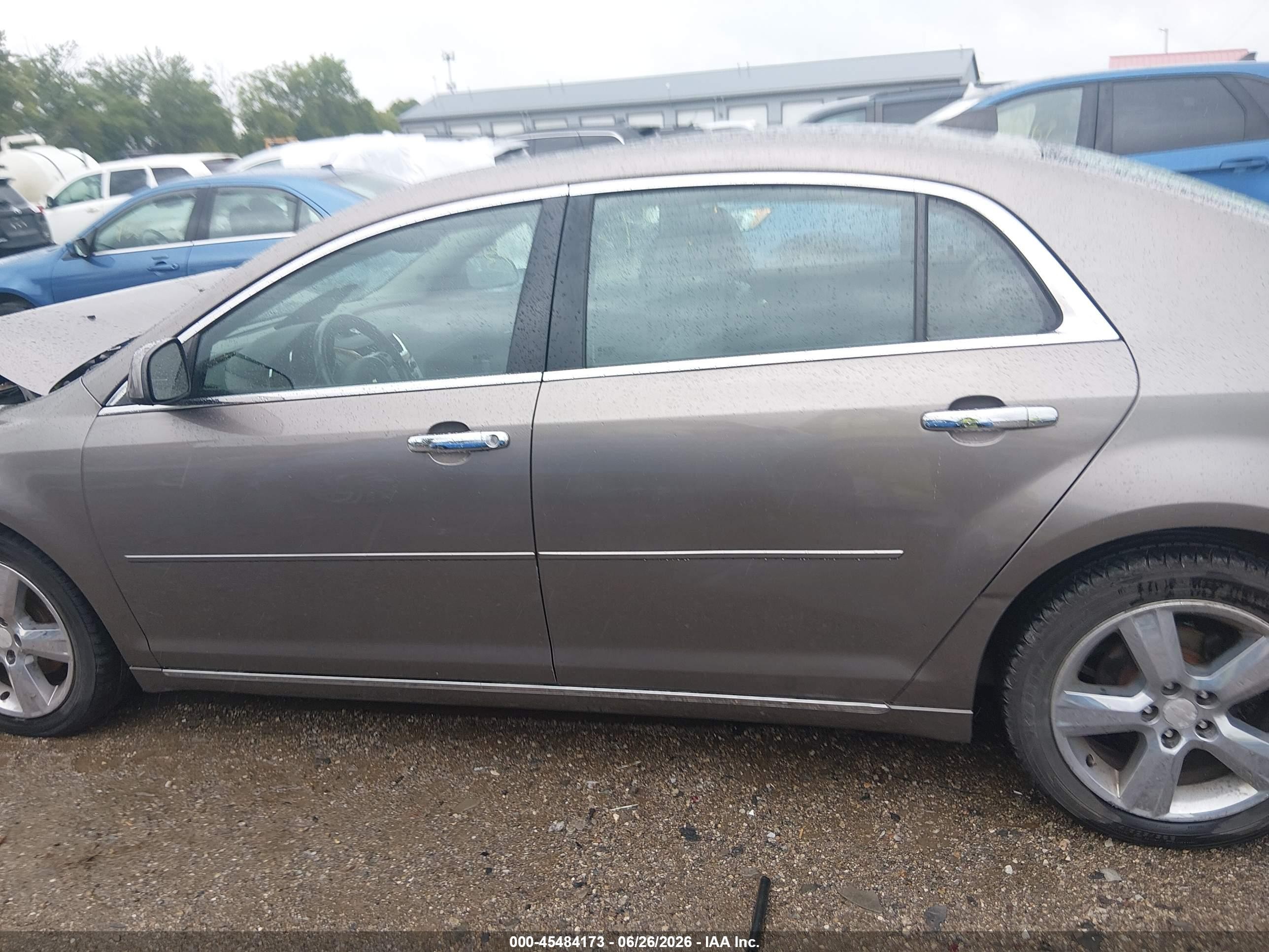 2012 Chevrolet Malibu 2lt Gray vin: 1G1ZD5E01CF304305