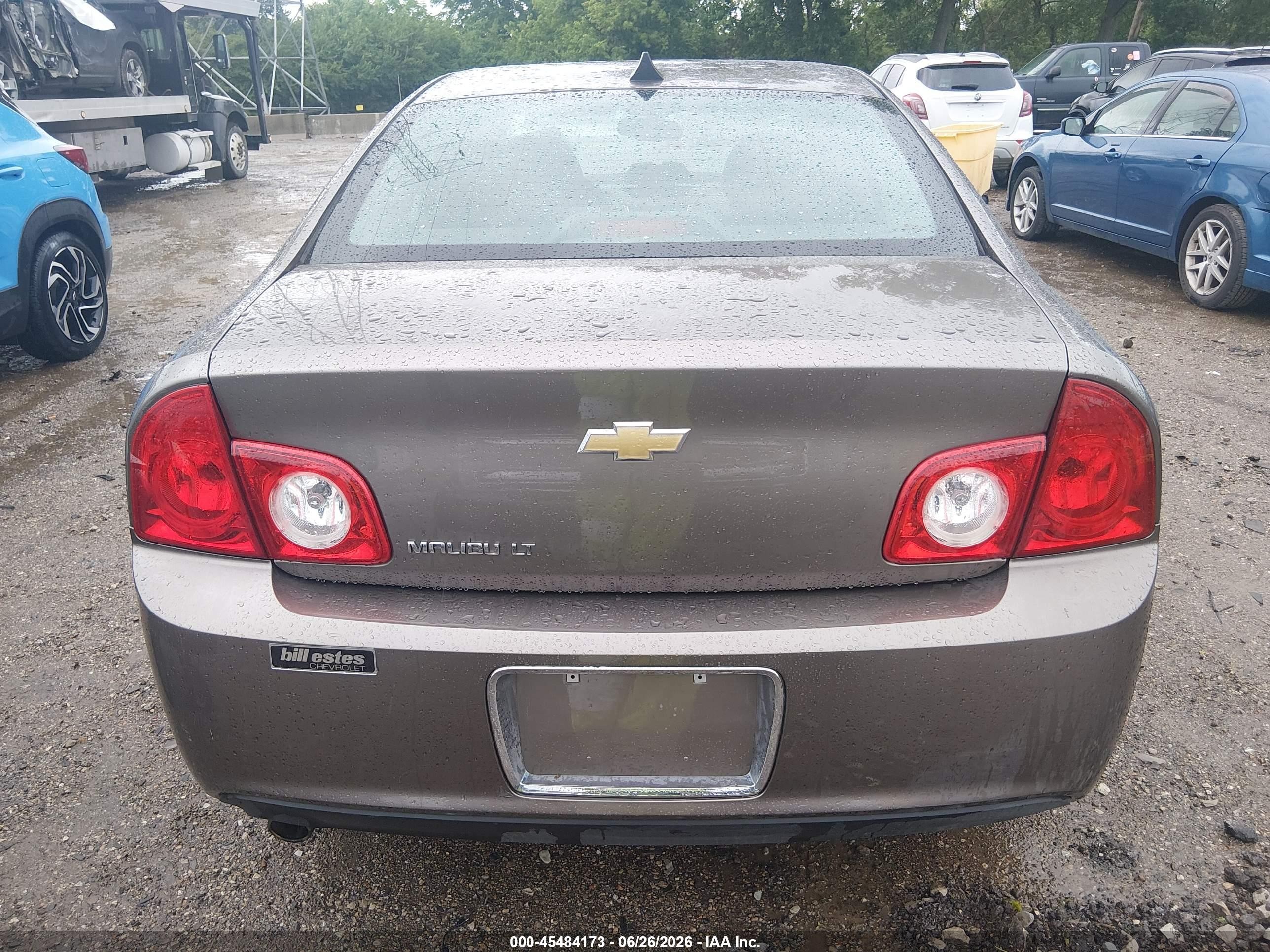 2012 Chevrolet Malibu 2lt Gray vin: 1G1ZD5E01CF304305