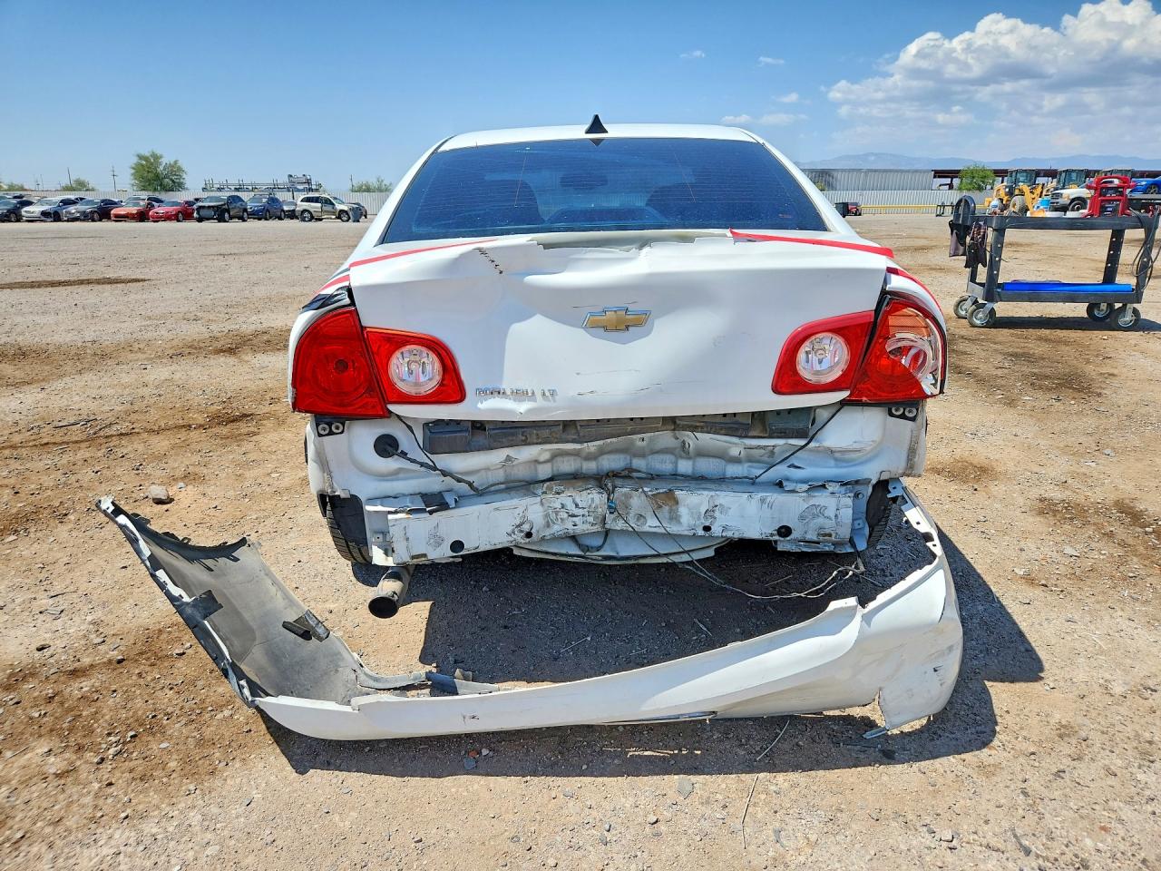 2012 Chevrolet Malibu 2lt White vin: 1G1ZD5E01CF385404