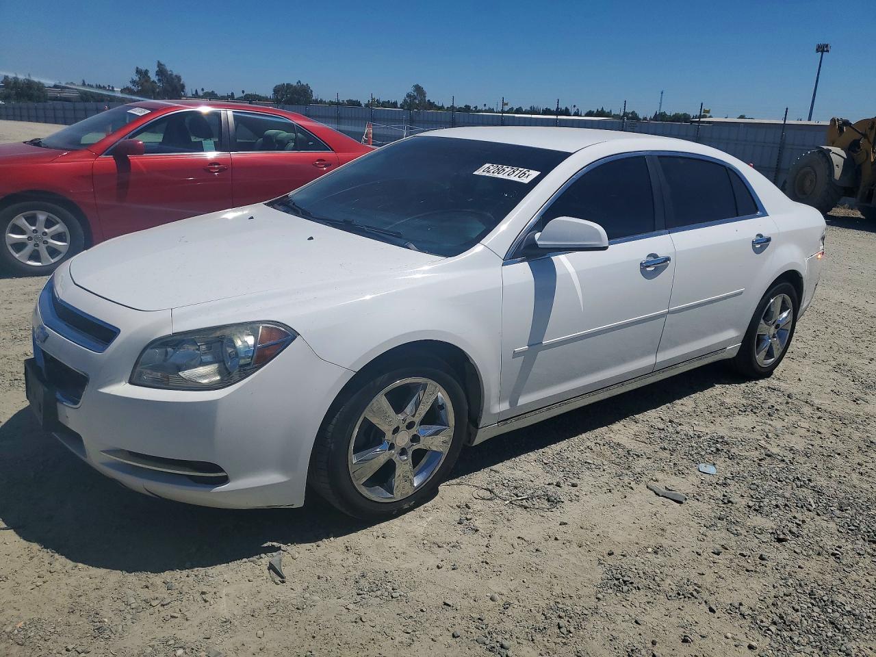 2012 Chevrolet Malibu 2lt White vin: 1G1ZD5E02CF256085