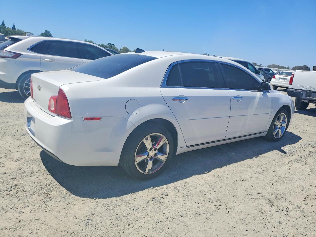 2012 Chevrolet Malibu 2lt White vin: 1G1ZD5E02CF256085