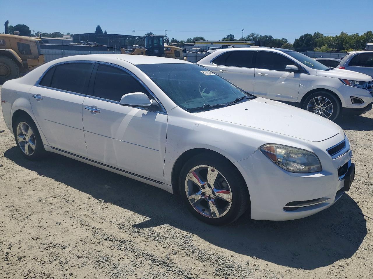 2012 Chevrolet Malibu 2lt White vin: 1G1ZD5E02CF256085