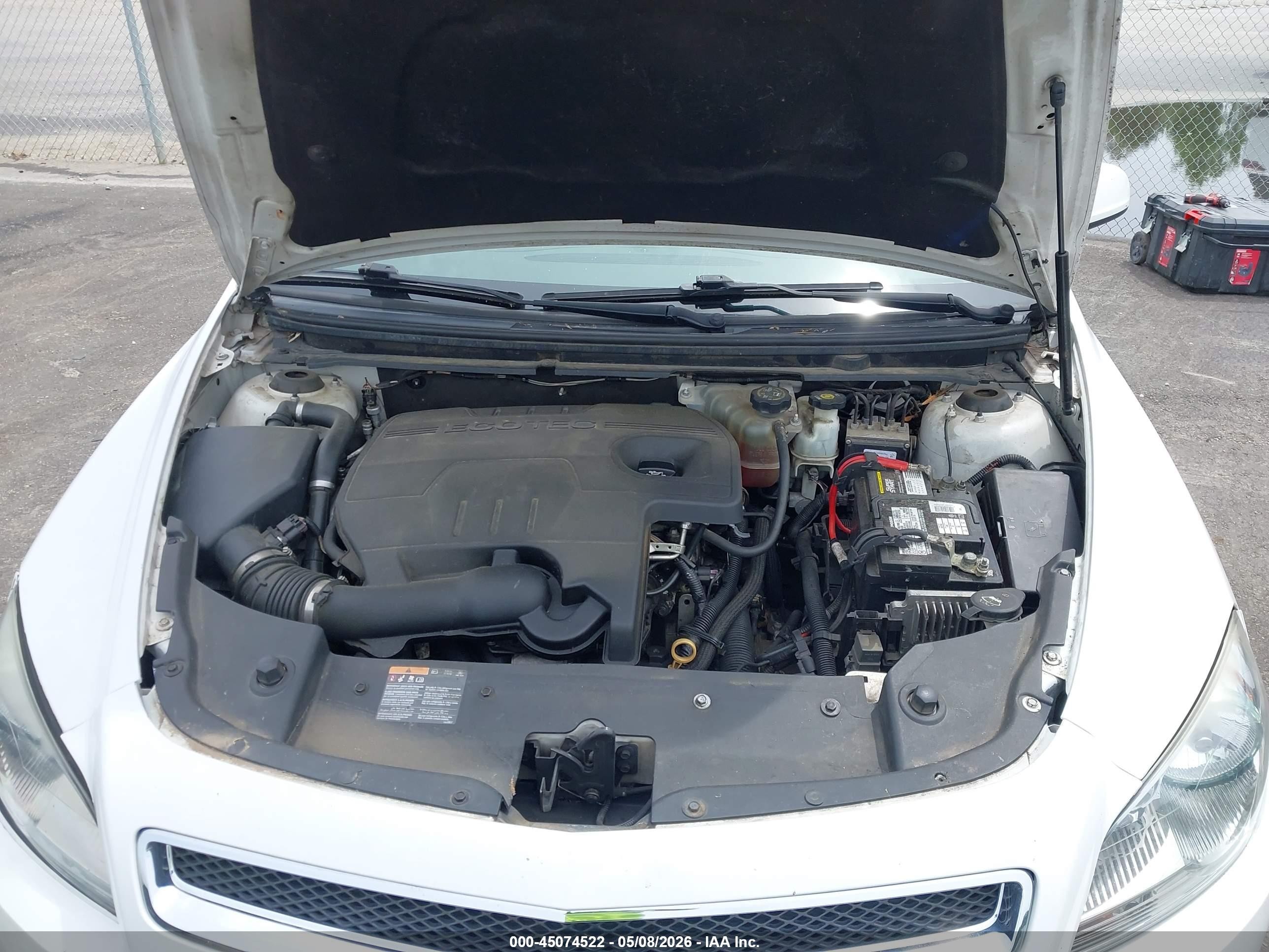 2012 Chevrolet Malibu 2lt White vin: 1G1ZD5E03CF396842