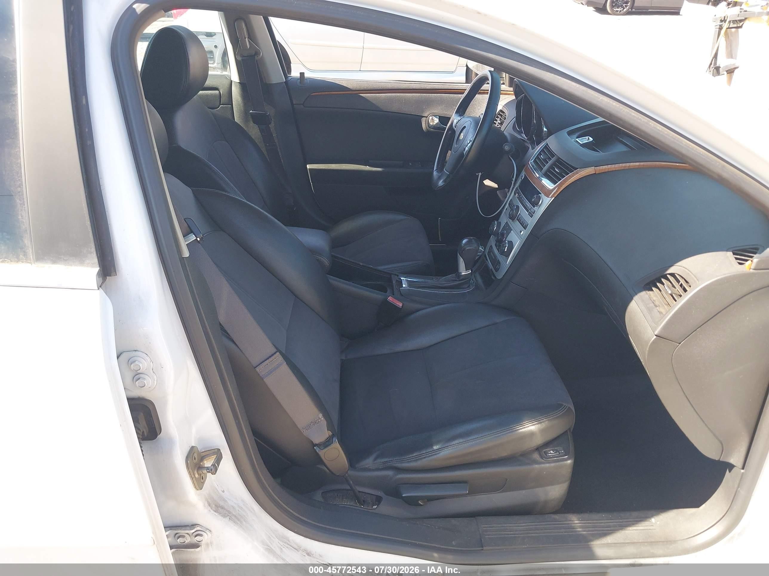 2012 Chevrolet Malibu 2lt White vin: 1G1ZD5E04CF194950