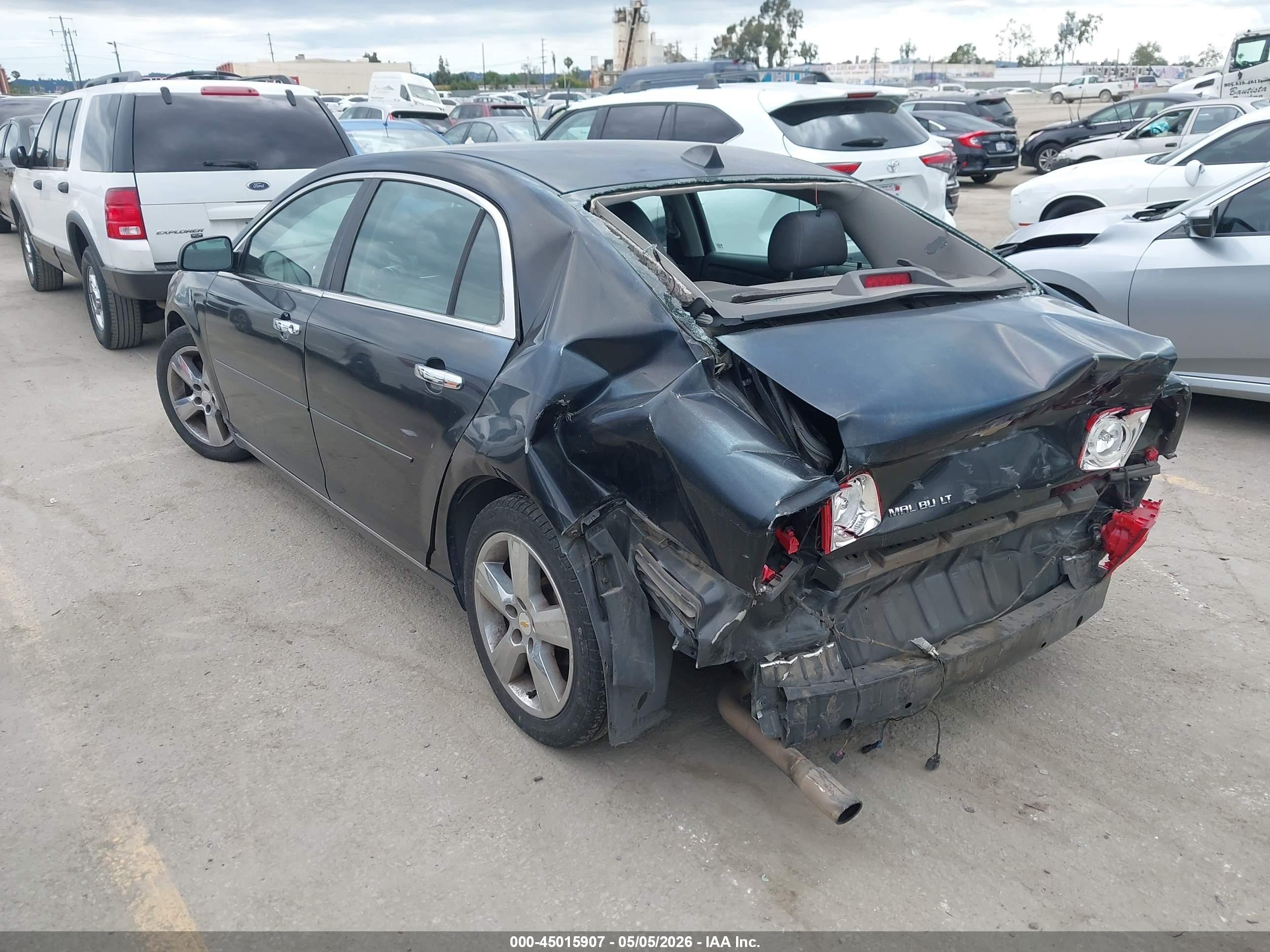 2012 Chevrolet Malibu 2lt Синий vin: 1G1ZD5E04CF341915