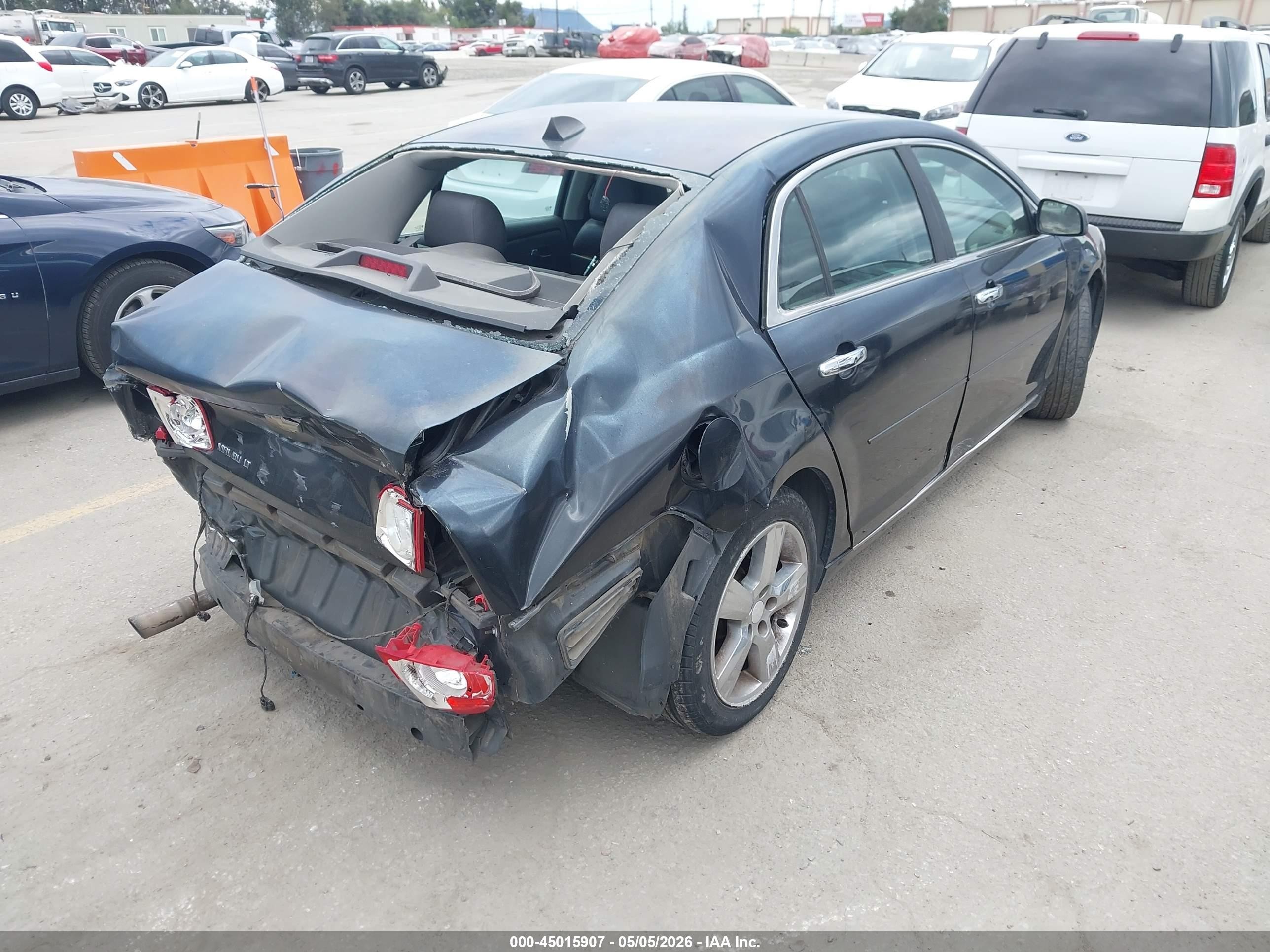 2012 Chevrolet Malibu 2lt Синий vin: 1G1ZD5E04CF341915