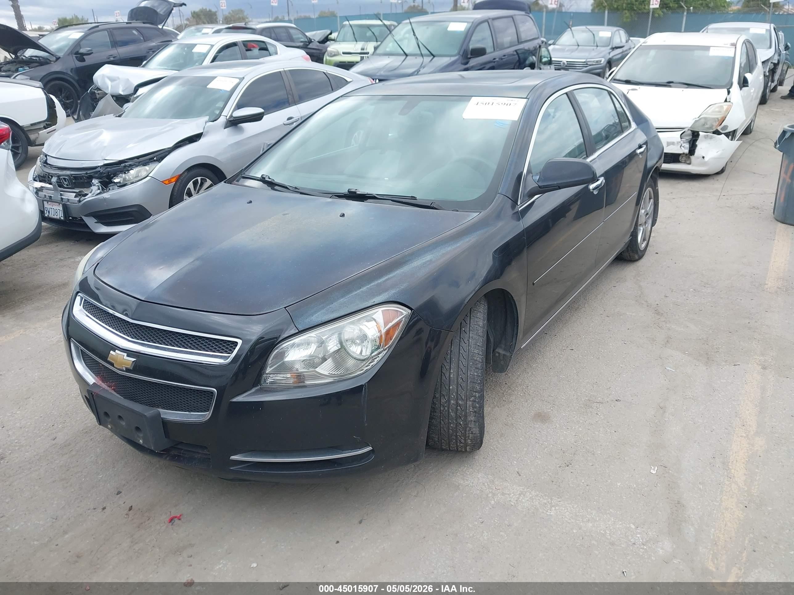 2012 Chevrolet Malibu 2lt Синий vin: 1G1ZD5E04CF341915
