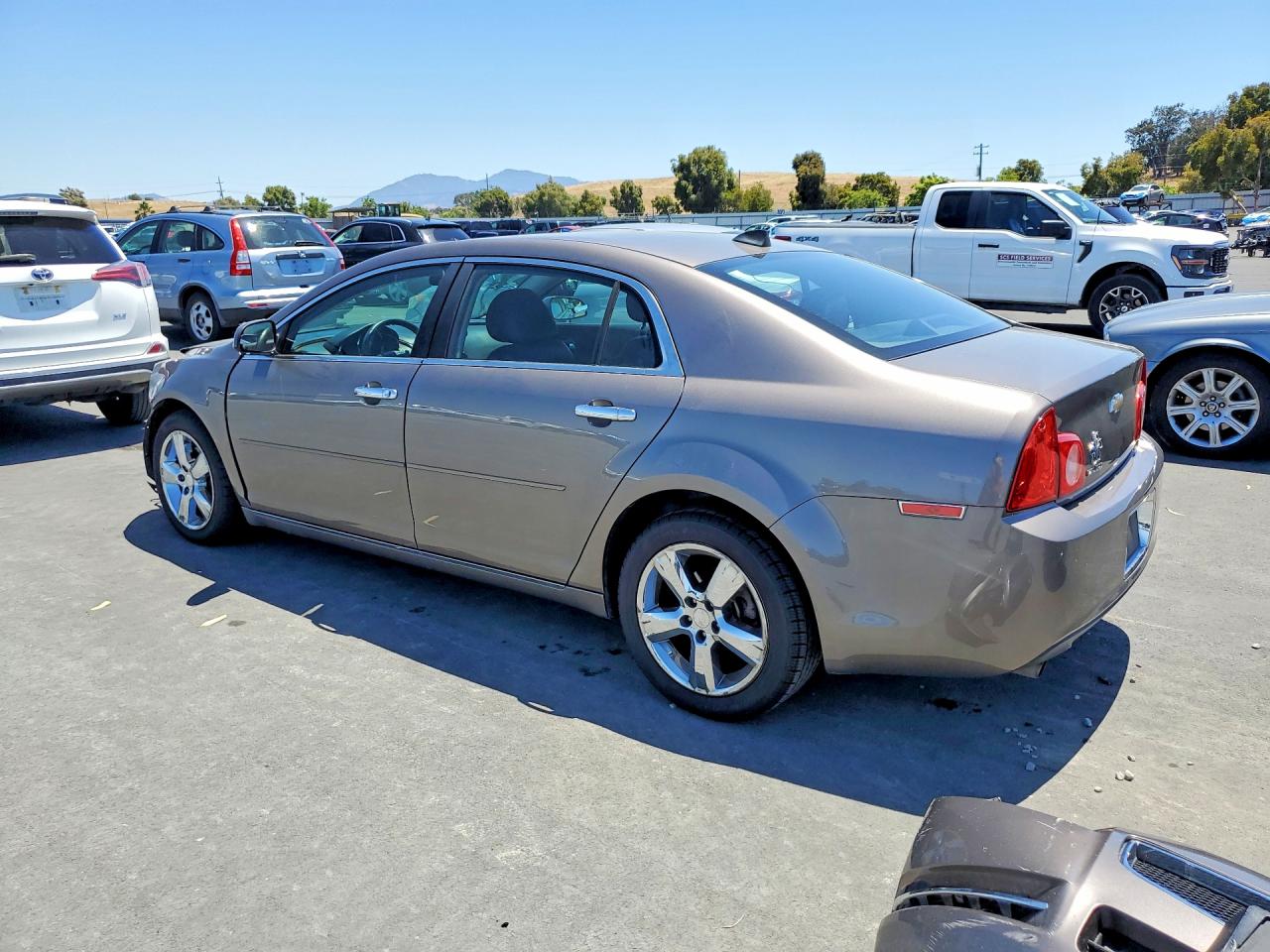 2012 Chevrolet Malibu 2lt Brown vin: 1G1ZD5E04CF358634