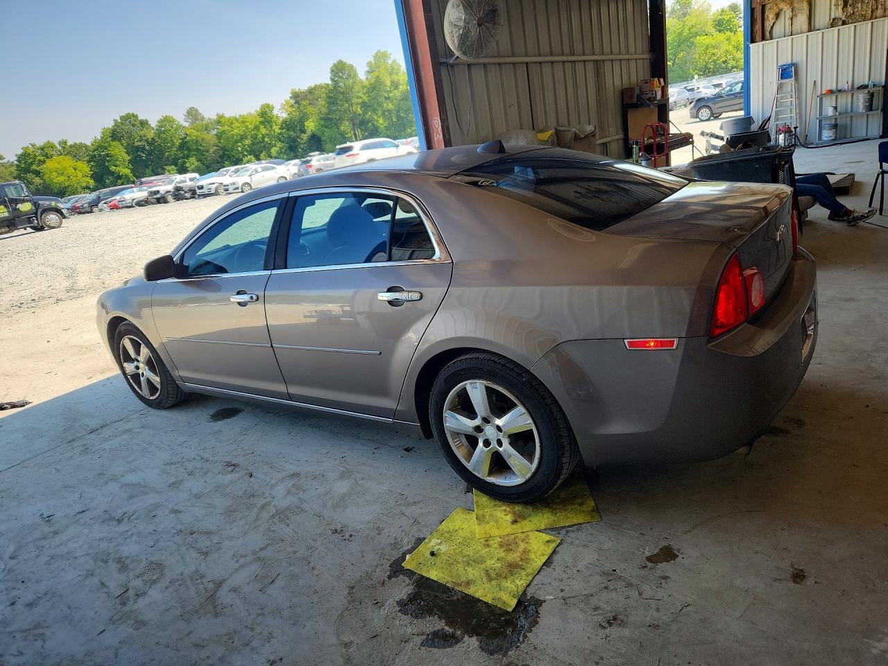 2012 Chevrolet Malibu 2lt Gray vin: 1G1ZD5E06CF330656