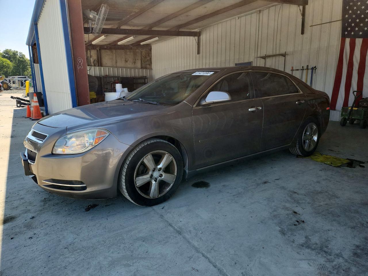 2012 Chevrolet Malibu 2lt Gray vin: 1G1ZD5E06CF330656