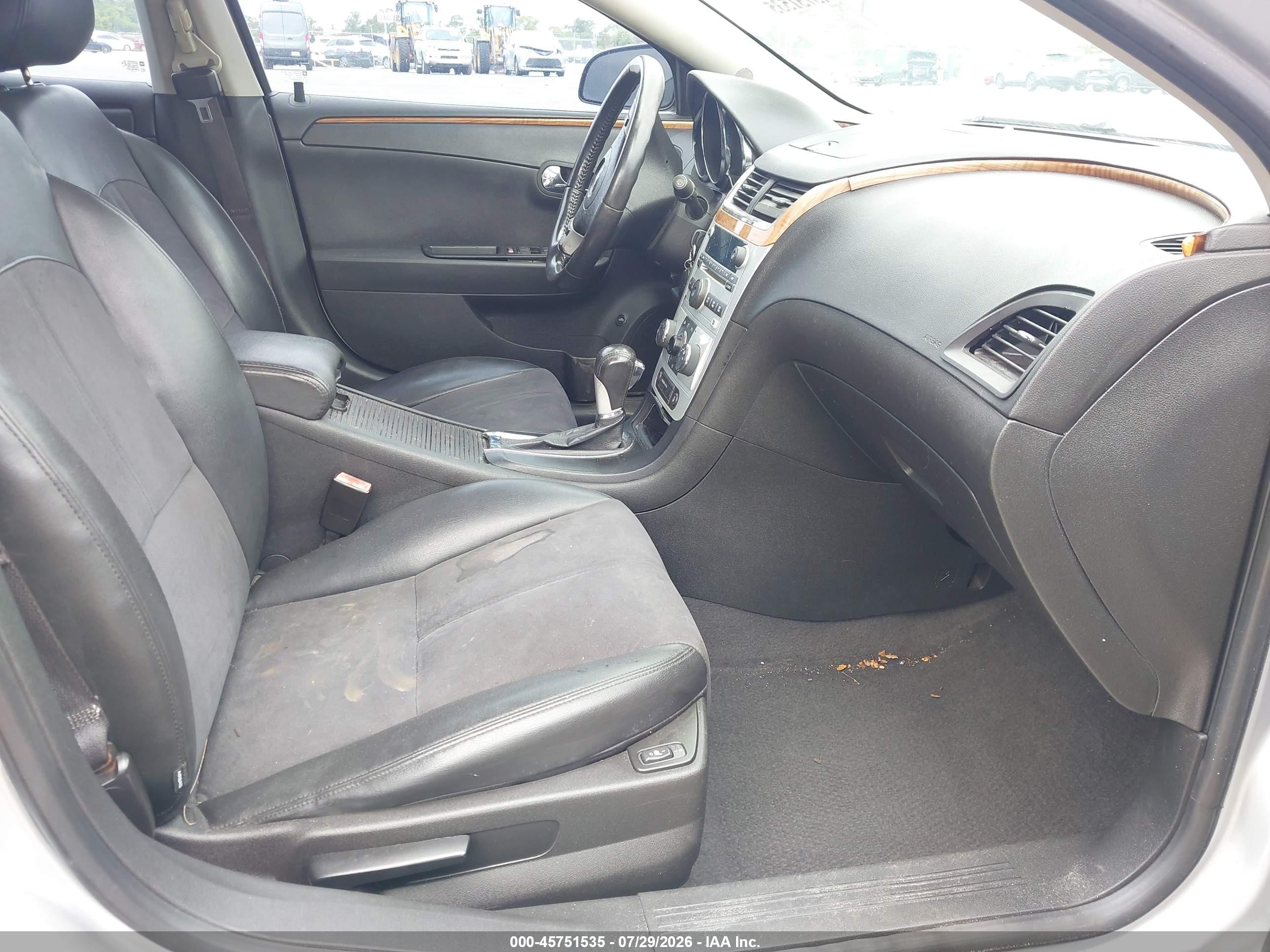 2012 Chevrolet Malibu 2lt Серебряный vin: 1G1ZD5E06CF354617