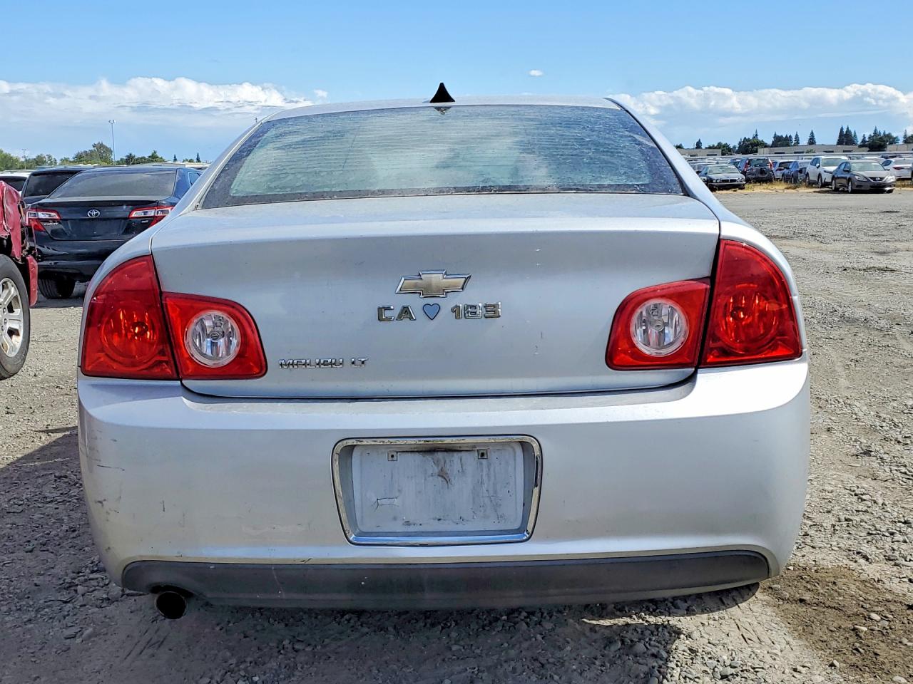 2012 Chevrolet Malibu 2lt Silver vin: 1G1ZD5E06CF386743