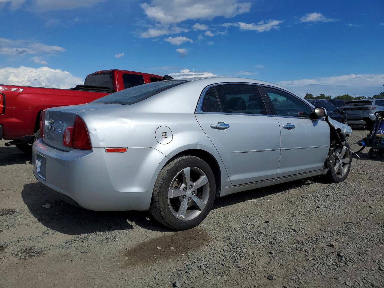 2012 Chevrolet Malibu 2lt Silver vin: 1G1ZD5E06CF386743