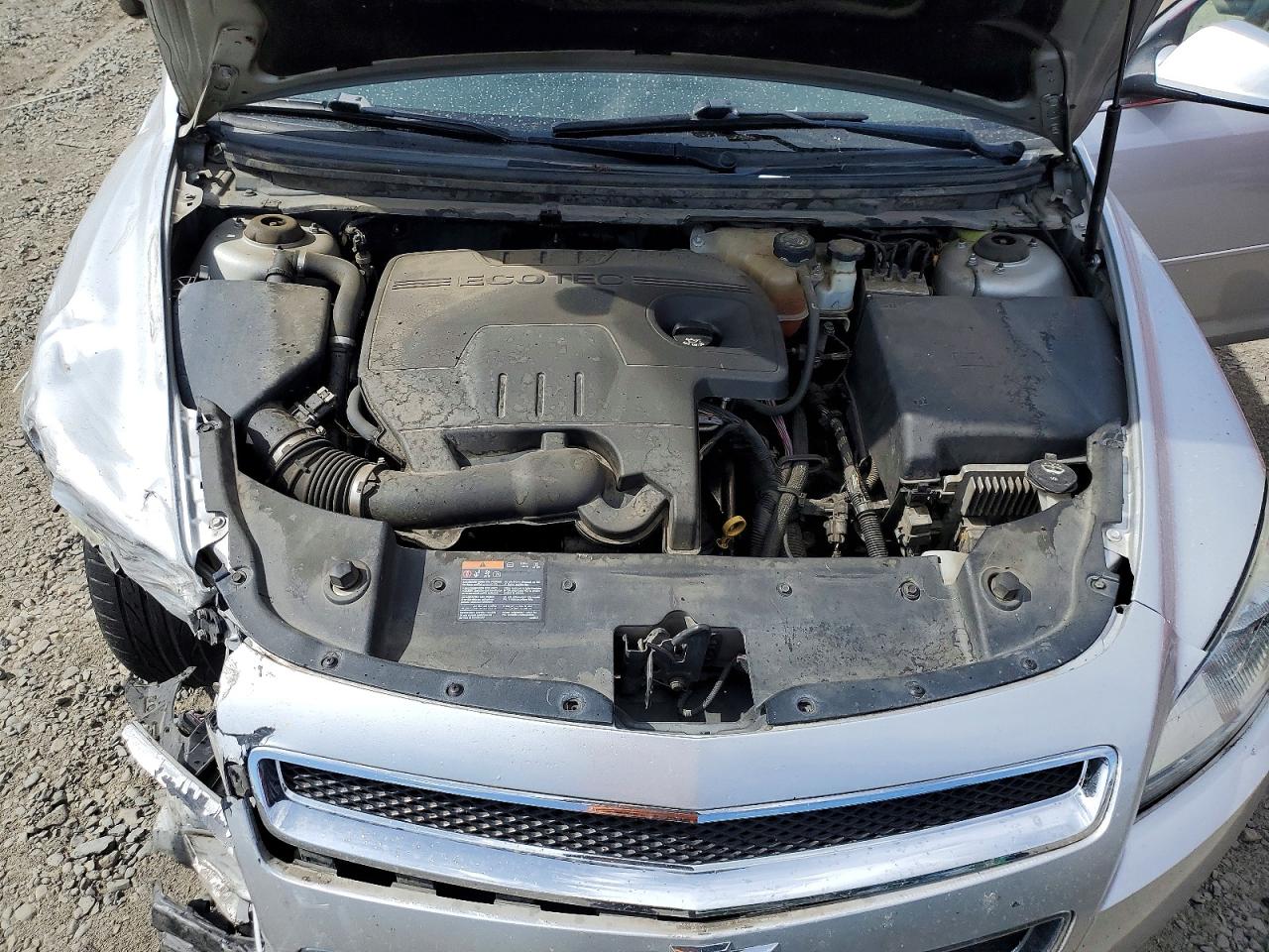 2012 Chevrolet Malibu 2lt Silver vin: 1G1ZD5E06CF386743