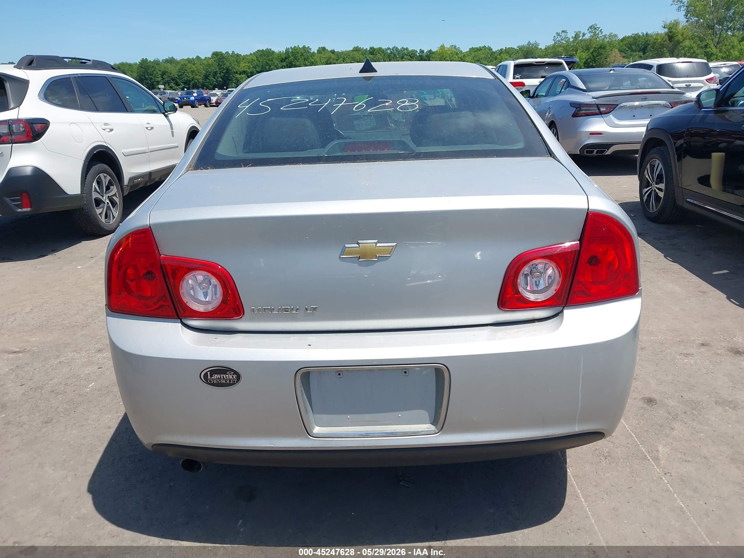 2012 Chevrolet Malibu 2lt Silver vin: 1G1ZD5E07CF151686