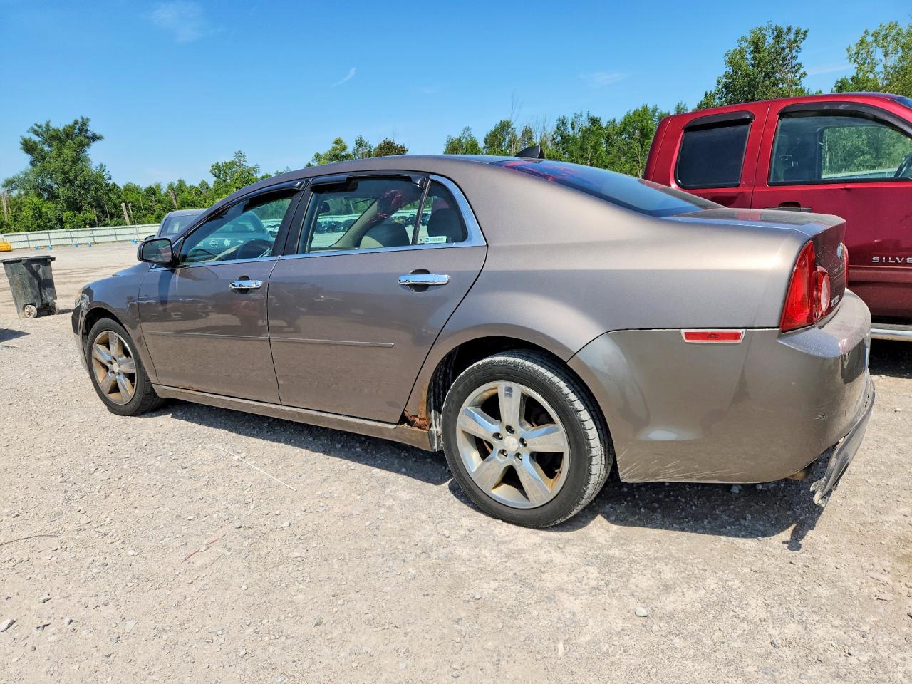 2012 Chevrolet Malibu 2lt Brown vin: 1G1ZD5E08CF196085