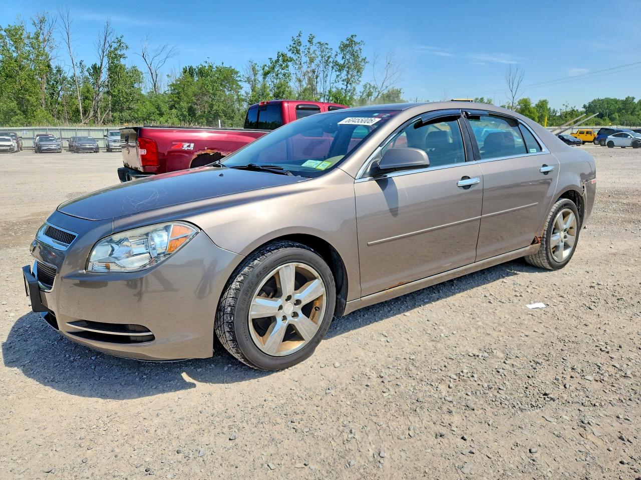 2012 Chevrolet Malibu 2lt Brown vin: 1G1ZD5E08CF196085