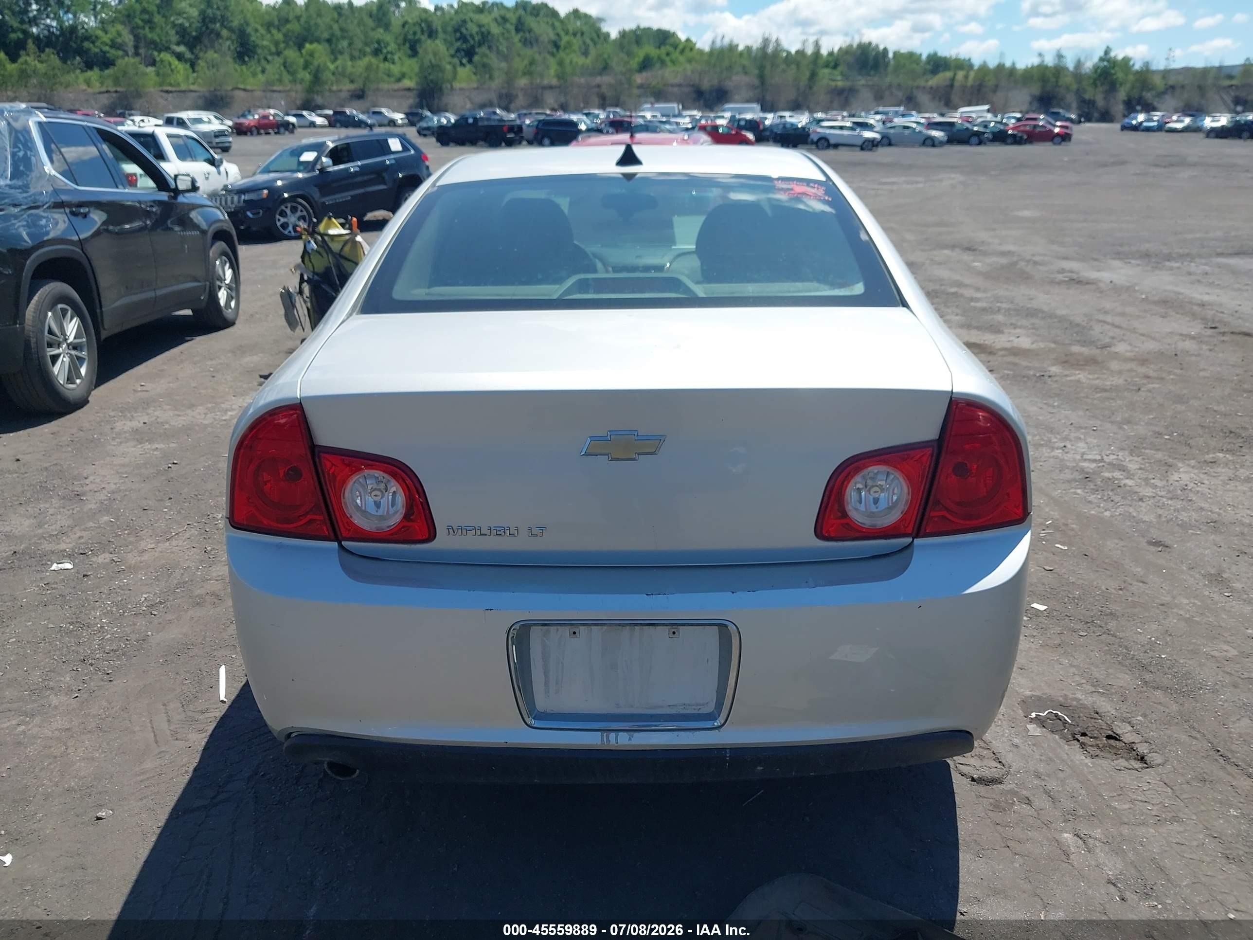 2012 Chevrolet Malibu 2lt Silver vin: 1G1ZD5E08CF207103