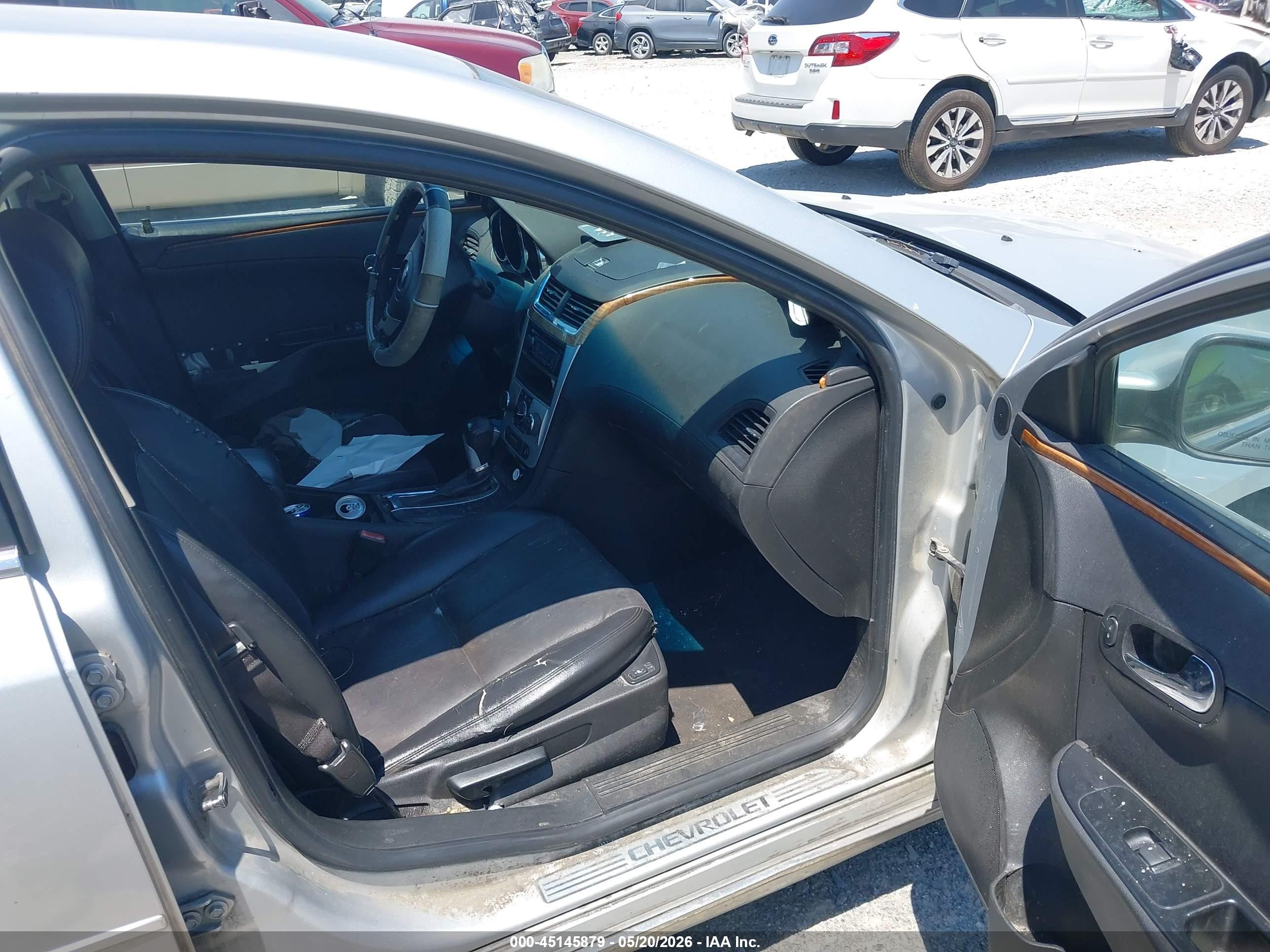2012 Chevrolet Malibu 2lt Silver vin: 1G1ZD5E08CF343800