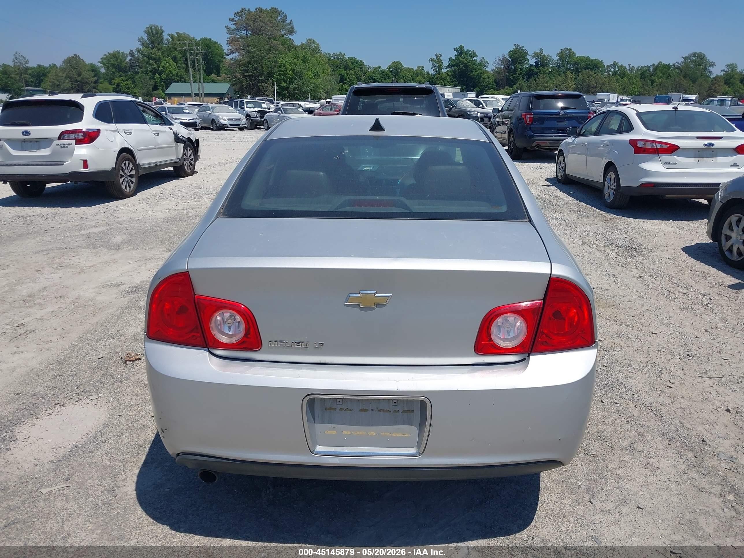 2012 Chevrolet Malibu 2lt Silver vin: 1G1ZD5E08CF343800