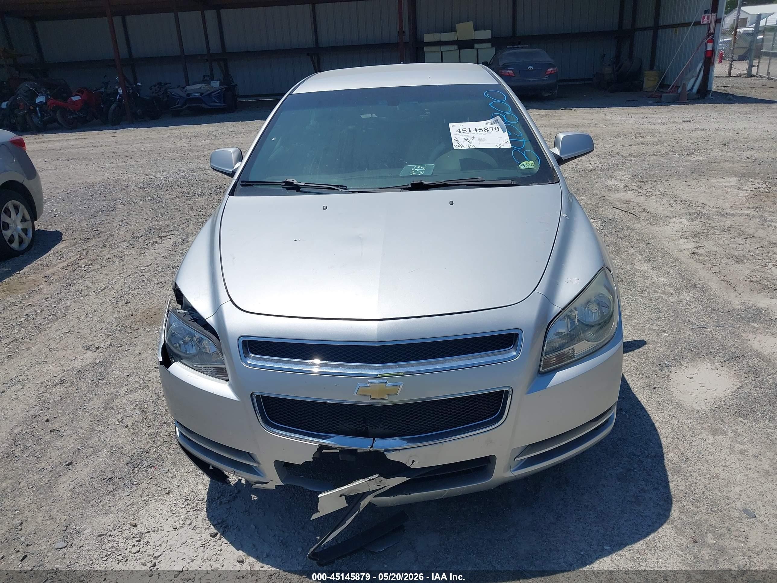 2012 Chevrolet Malibu 2lt Silver vin: 1G1ZD5E08CF343800
