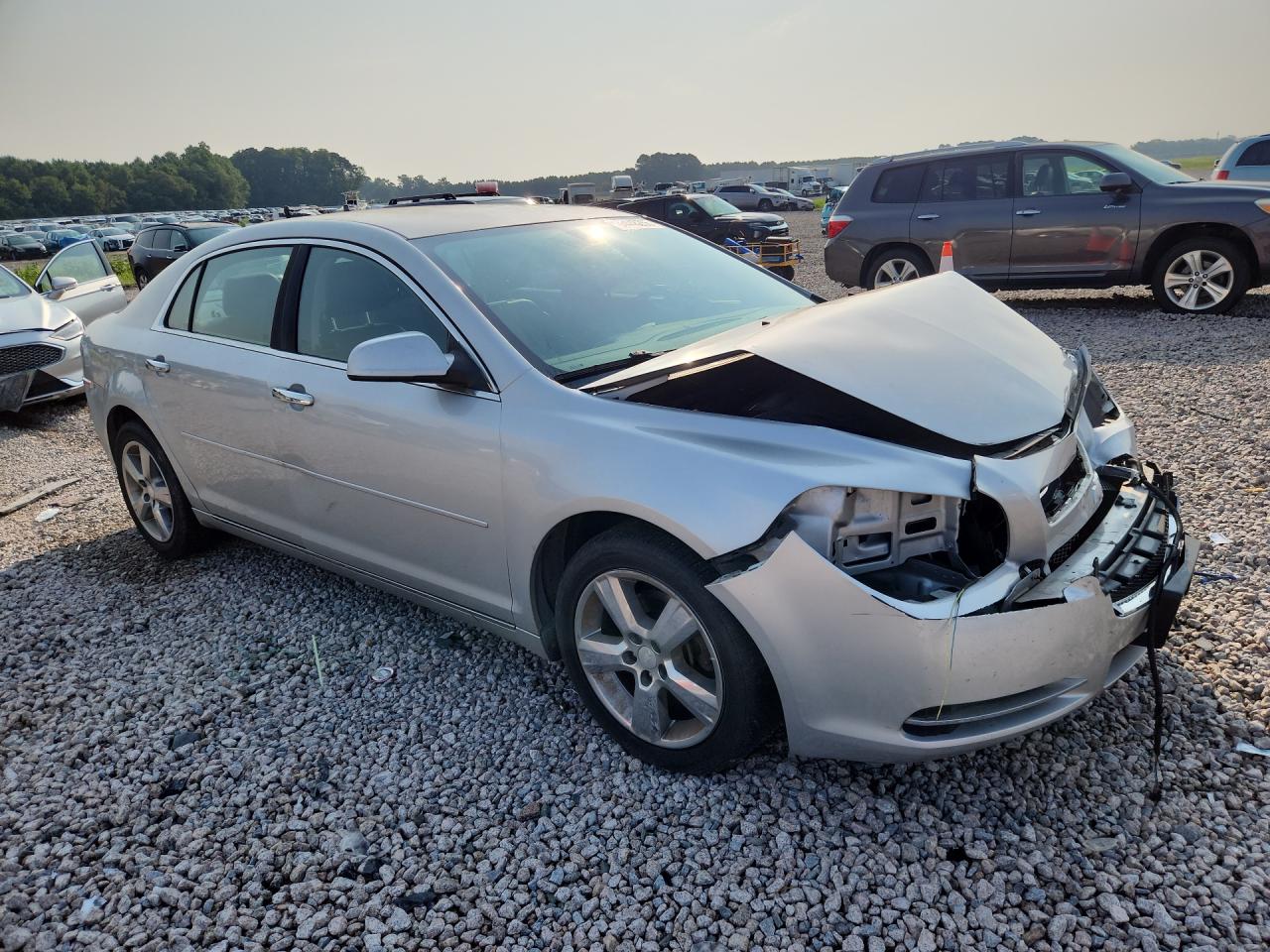 2012 Chevrolet Malibu 2lt Silver vin: 1G1ZD5E08CF365800