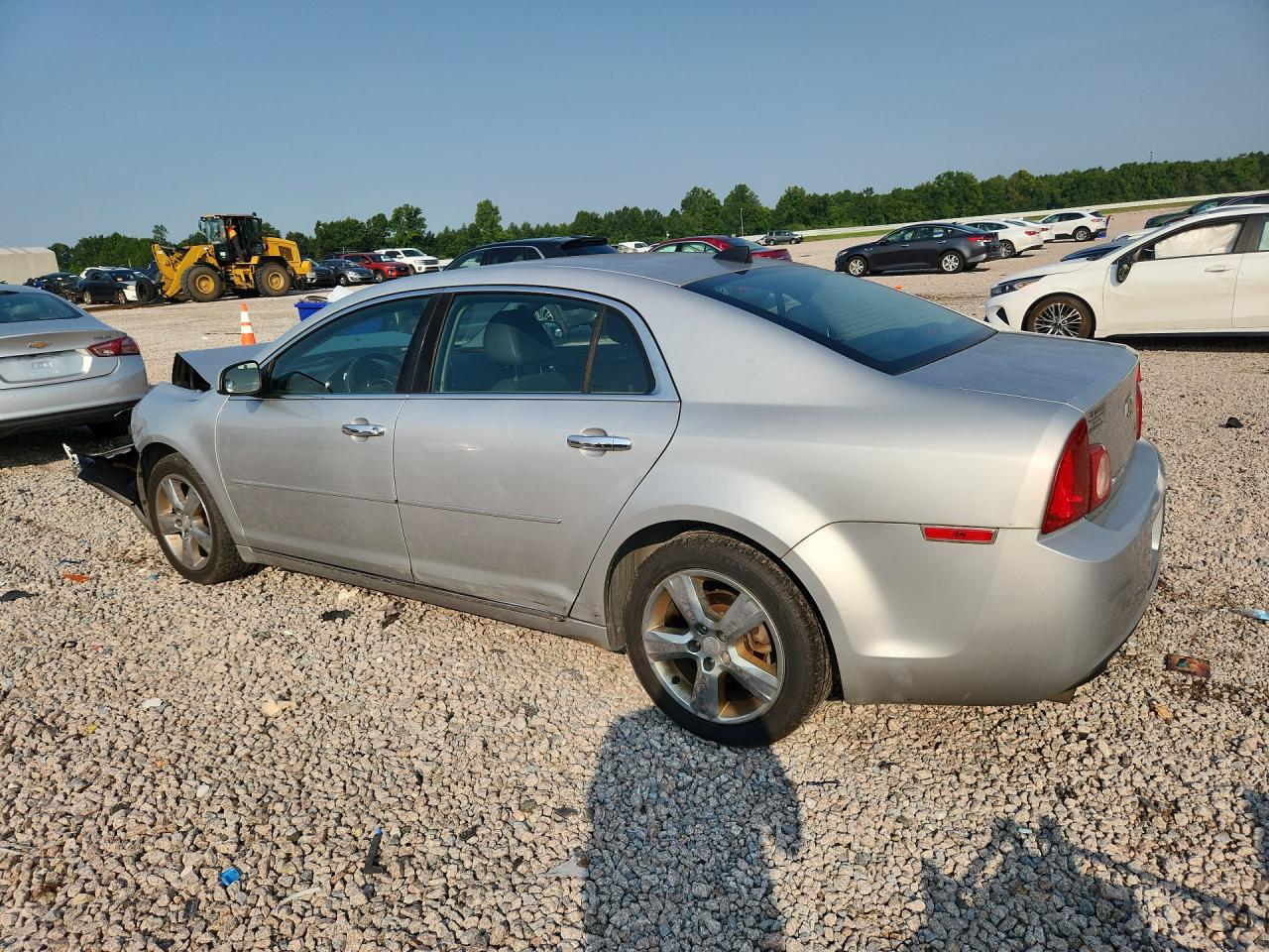 2012 Chevrolet Malibu 2lt Silver vin: 1G1ZD5E08CF365800