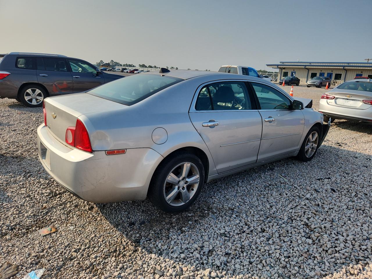 2012 Chevrolet Malibu 2lt Silver vin: 1G1ZD5E08CF365800