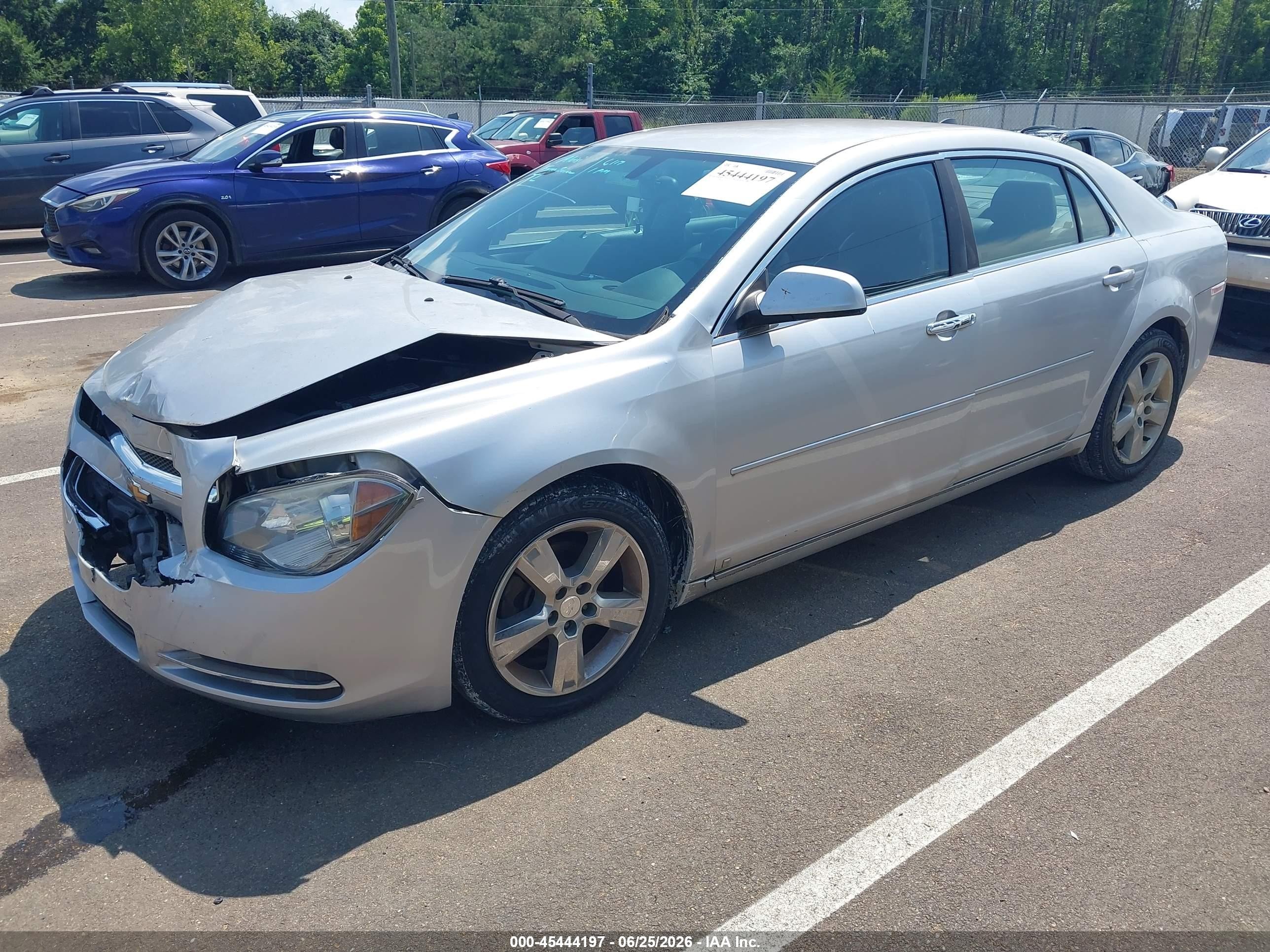 2012 Chevrolet Malibu 2lt Серебряный vin: 1G1ZD5E08CF367949