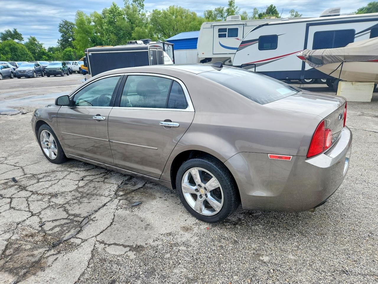 2012 Chevrolet Malibu 2lt Gray vin: 1G1ZD5E09CF100836