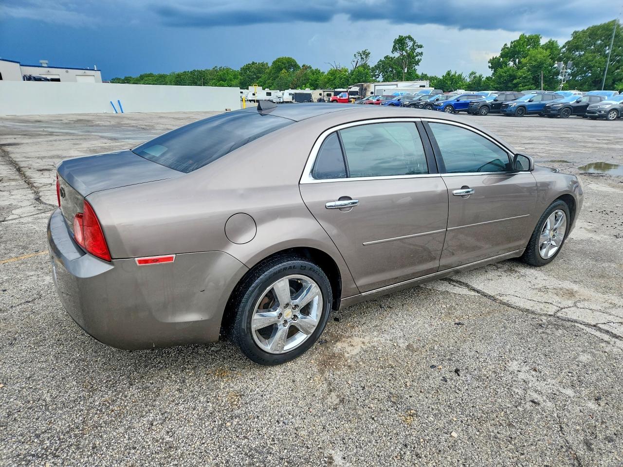 2012 Chevrolet Malibu 2lt Gray vin: 1G1ZD5E09CF100836