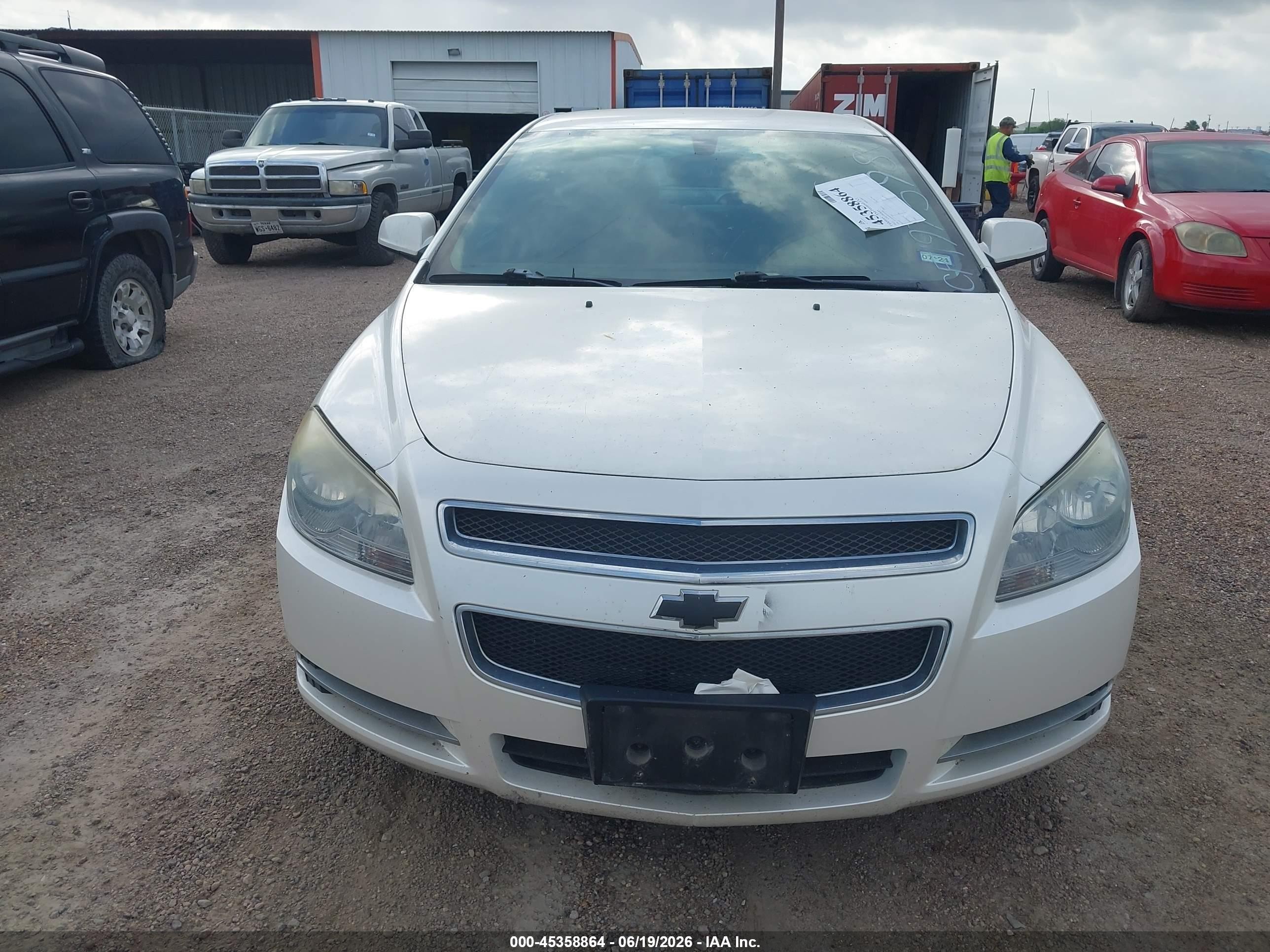 2012 Chevrolet Malibu 2lt White vin: 1G1ZD5E09CF197598