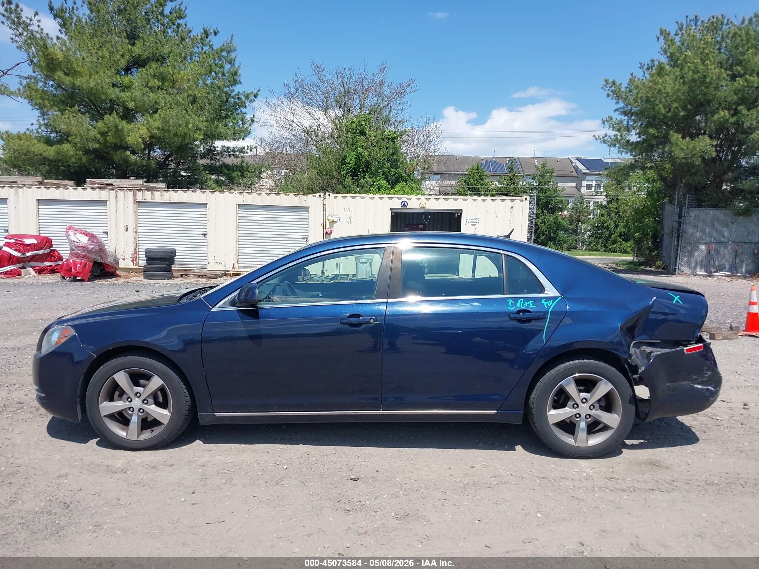 2011 Chevrolet Malibu 2lt Dark Blue vin: 1G1ZD5E10BF375180