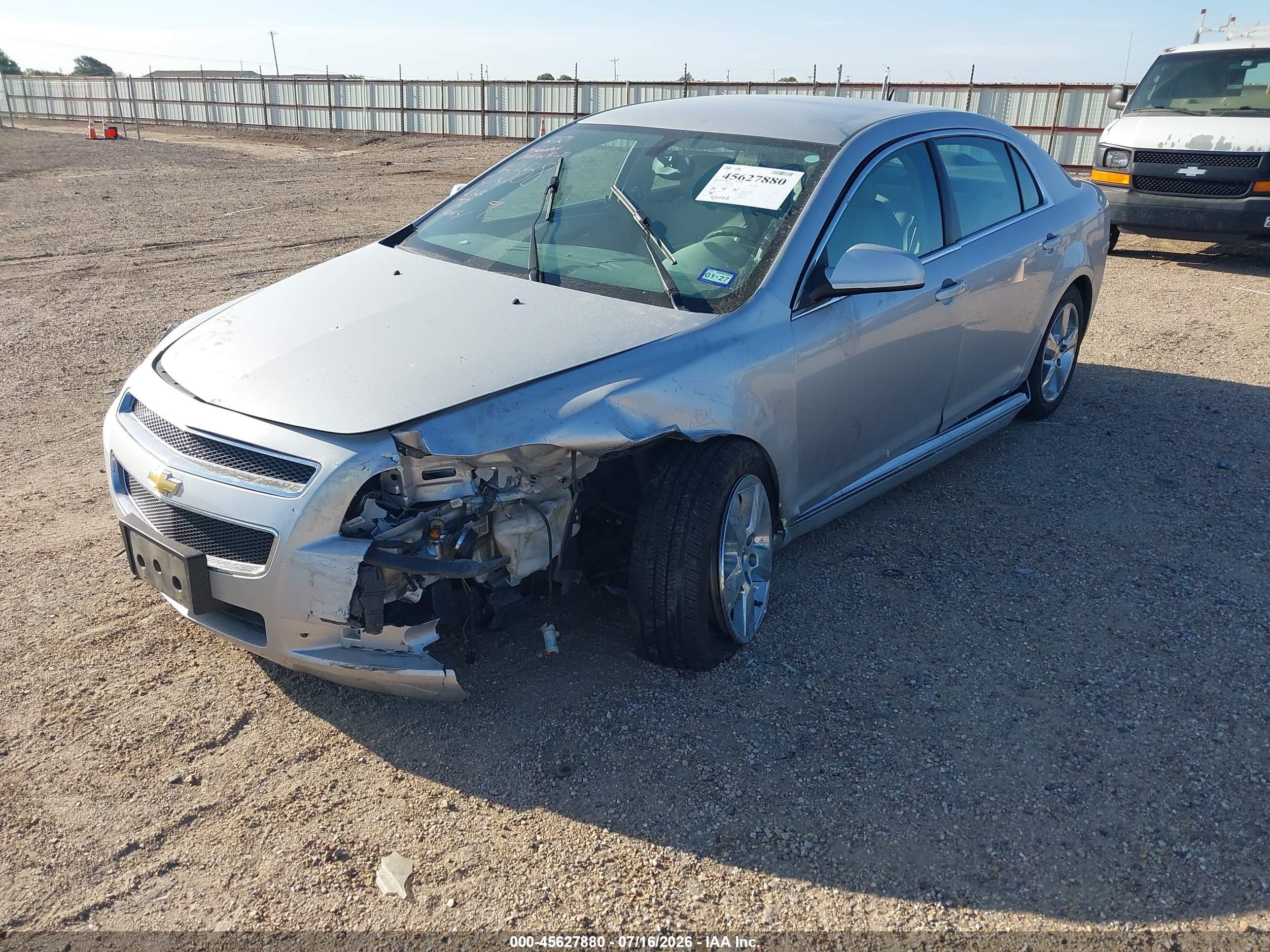 2011 Chevrolet Malibu 2lt Silver vin: 1G1ZD5E12BF265358