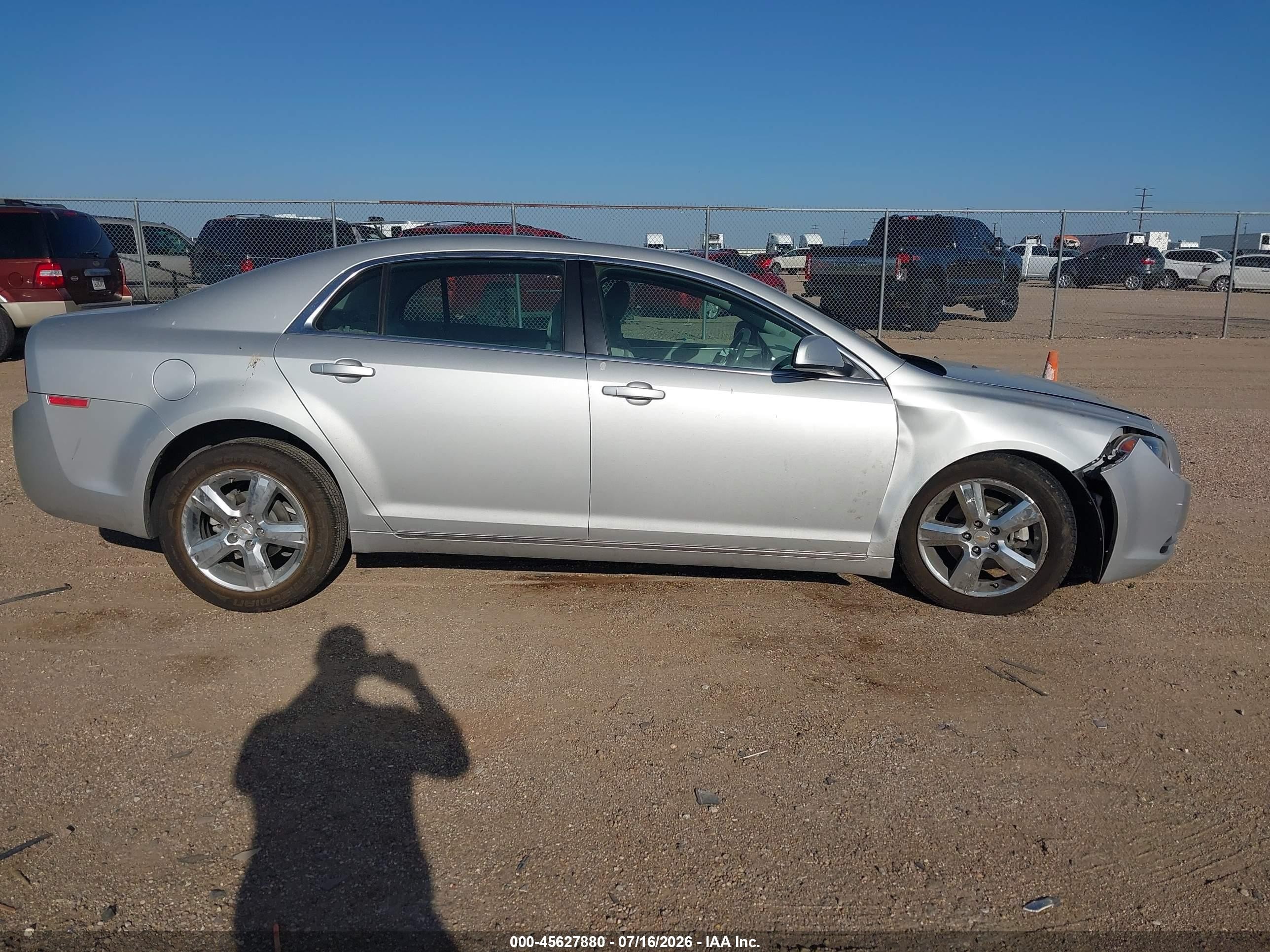 2011 Chevrolet Malibu 2lt Silver vin: 1G1ZD5E12BF265358