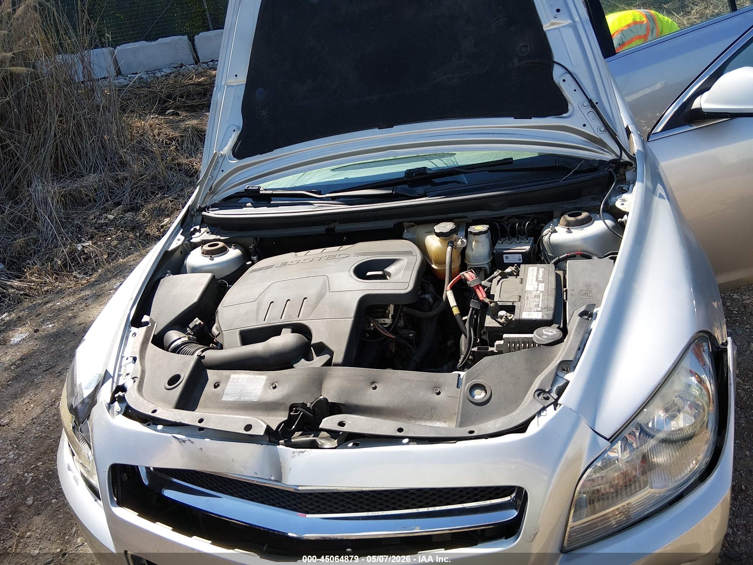 2011 Chevrolet Malibu 2lt Silver vin: 1G1ZD5E14BF351853