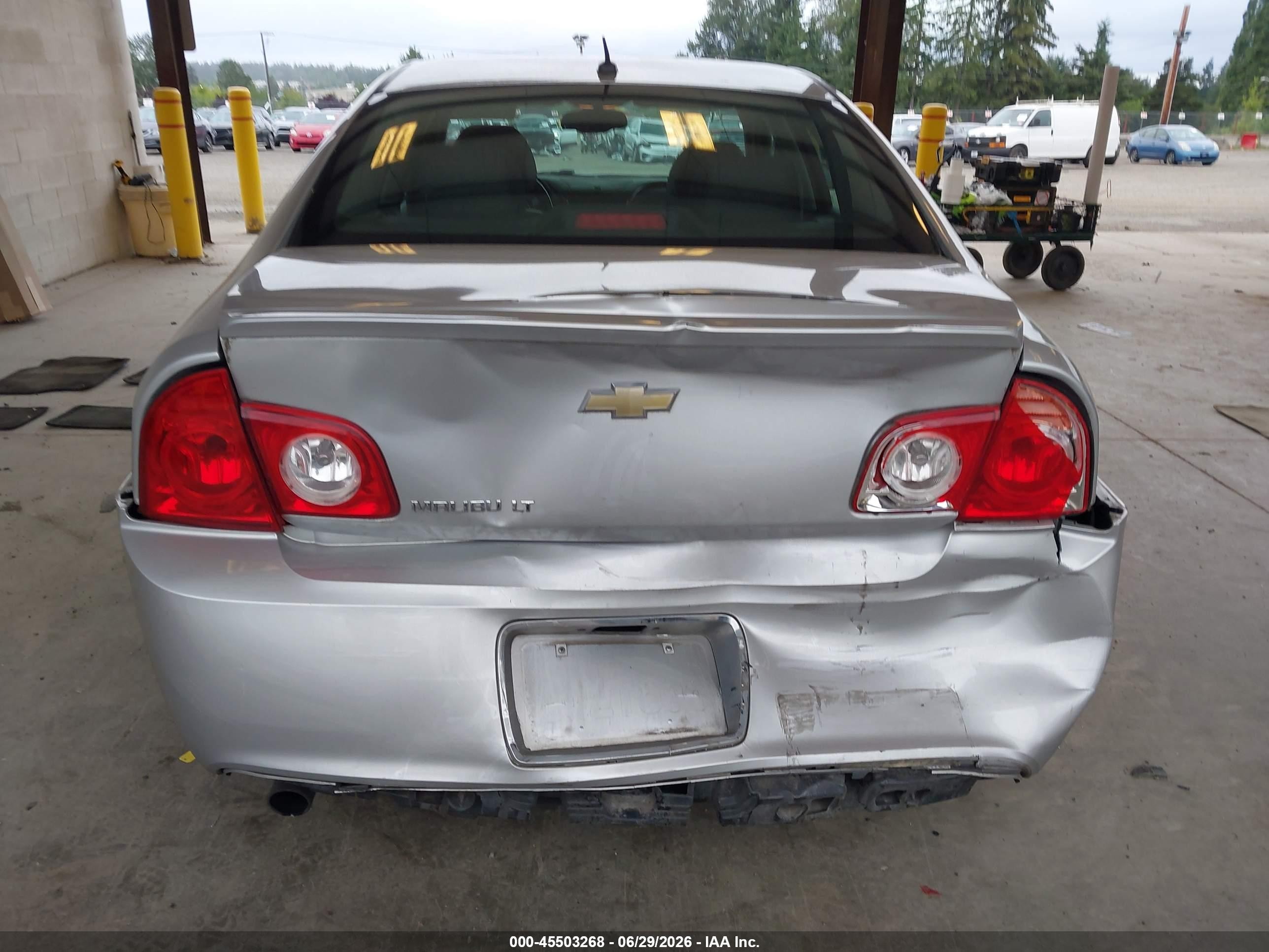 2011 Chevrolet Malibu 2lt Silver vin: 1G1ZD5E16BF363342