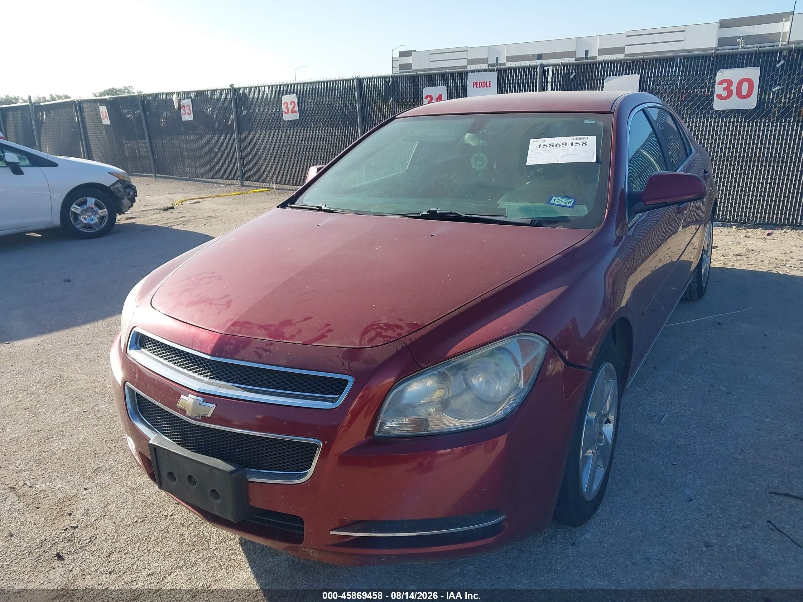 2011 Chevrolet Malibu 2lt Red vin: 1G1ZD5E18BF118963