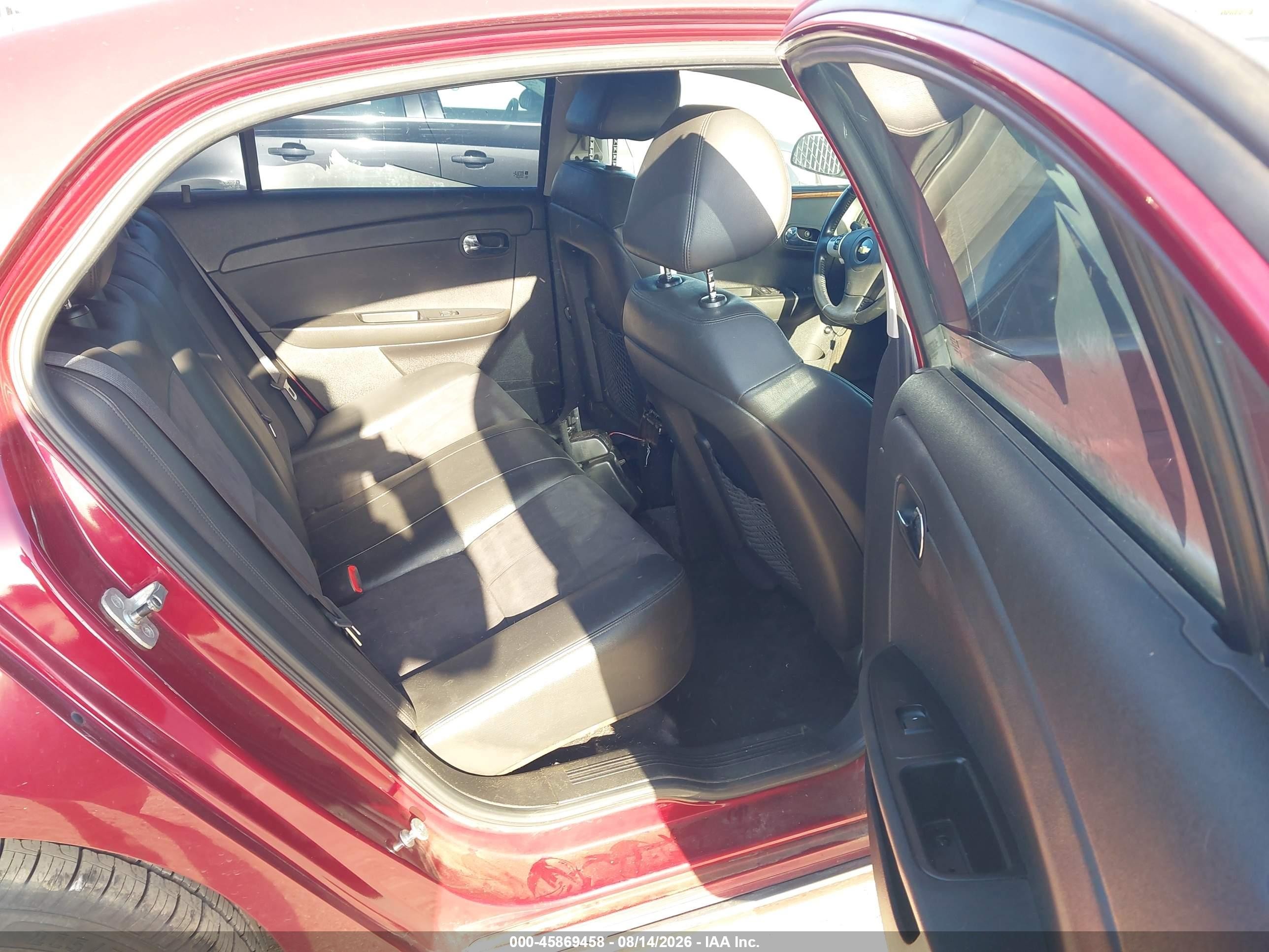 2011 Chevrolet Malibu 2lt Red vin: 1G1ZD5E18BF118963