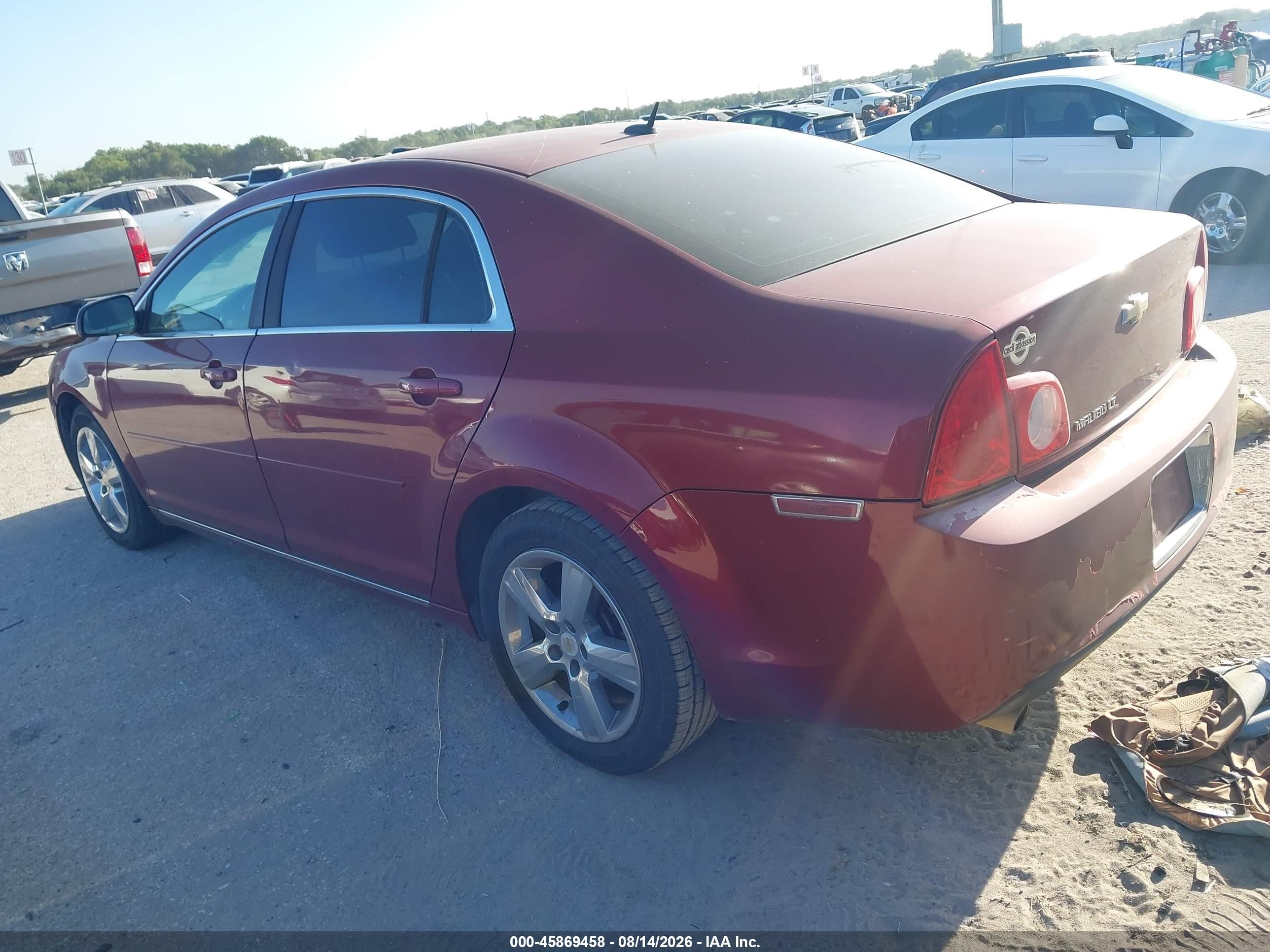 2011 Chevrolet Malibu 2lt Red vin: 1G1ZD5E18BF118963