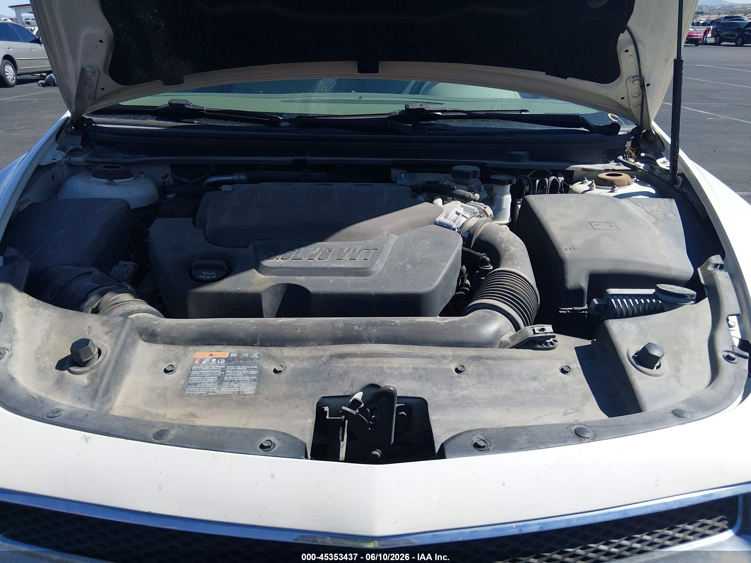 2010 Chevrolet Malibu Lt White vin: 1G1ZD5E70AF246844